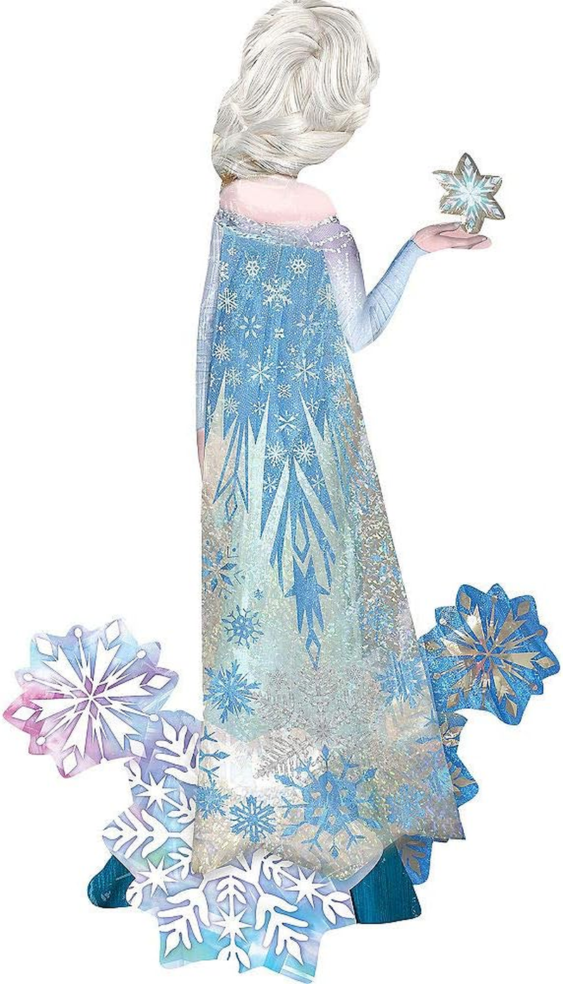 Anagram Airwalker Elsa the Snow Queen P93 Foil Balloon Multicolor 10116379 57" image number 3