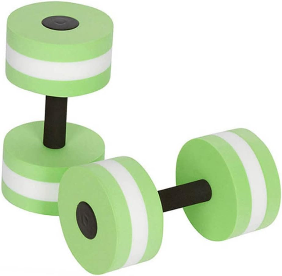 JOINPAYA Water Dumbbells for Pool Aquatic Exercise Eva Resistance Barbells for Water Aerobics Fitness Workouts image number 2