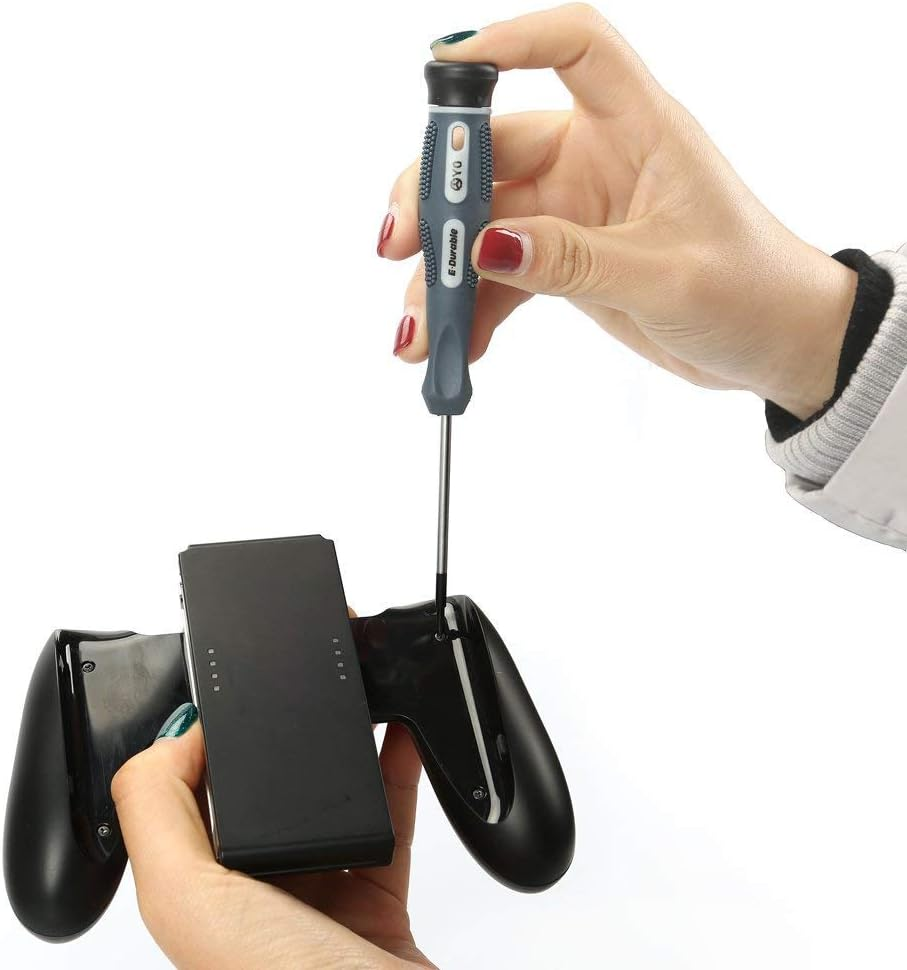 Fixinus Screwdriver Set for Nintendo Switch, Y0 Y00 PH00 Cross Wing Precision Screwdriver Repair Tool Kit Compatible with Switch Joy Con Controller image number 1