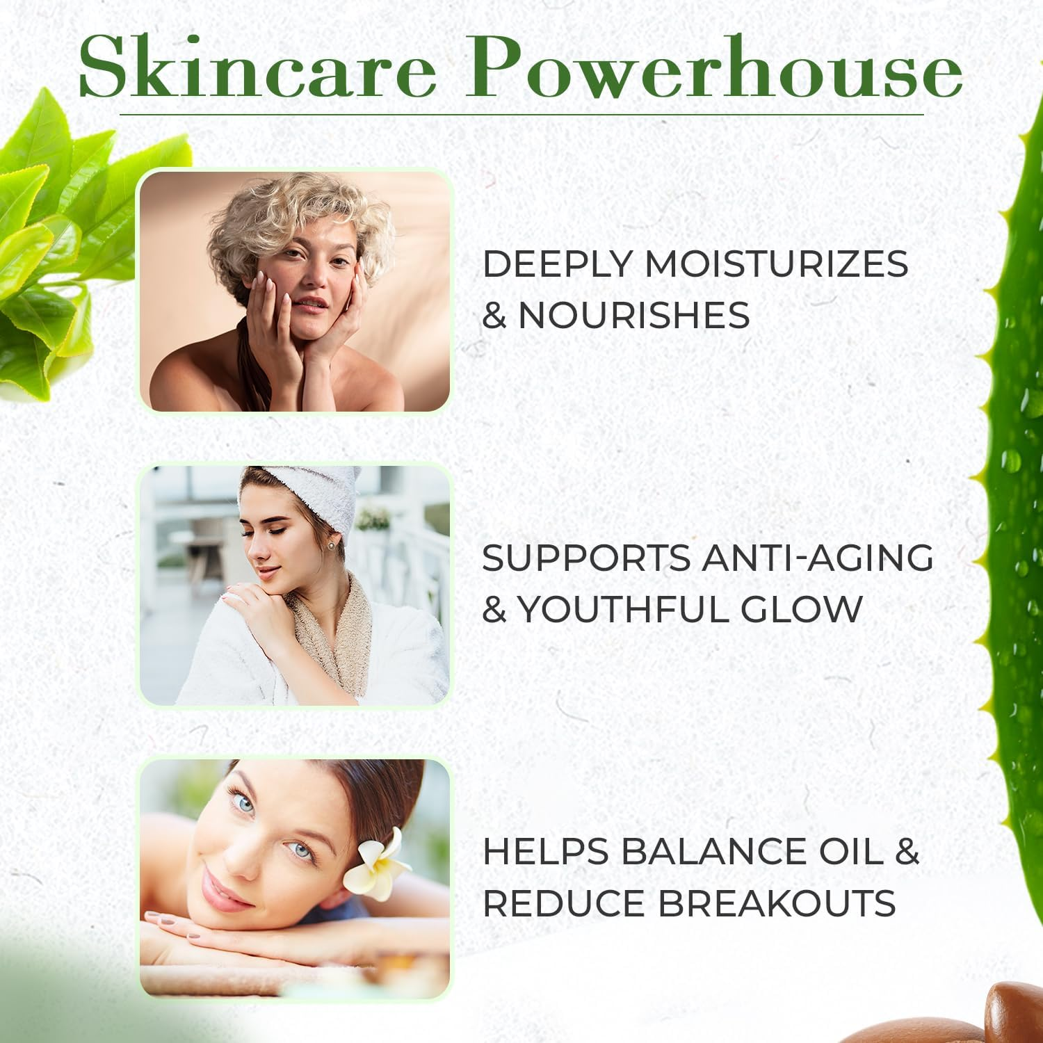 Argan Oil Hair Growth Serum - Heat Protection Spray & Hair Applicator | Cuticle, Body & Beard Care | Curly Hair & Massage Oil | Eyelash & Nail Kit - 100Ml