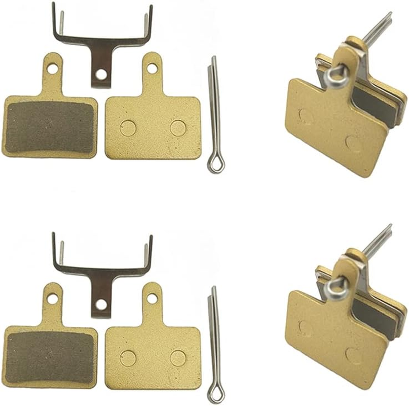 4 Pairs Bicycle Bike Disc Brake Pads for Shimano BR-M315 M355 M365 M375 M395 M415 M416 M416A M445 M446 M447 M465 M475 M485 M486 M495 Alhonga Bengal Tektro Trp