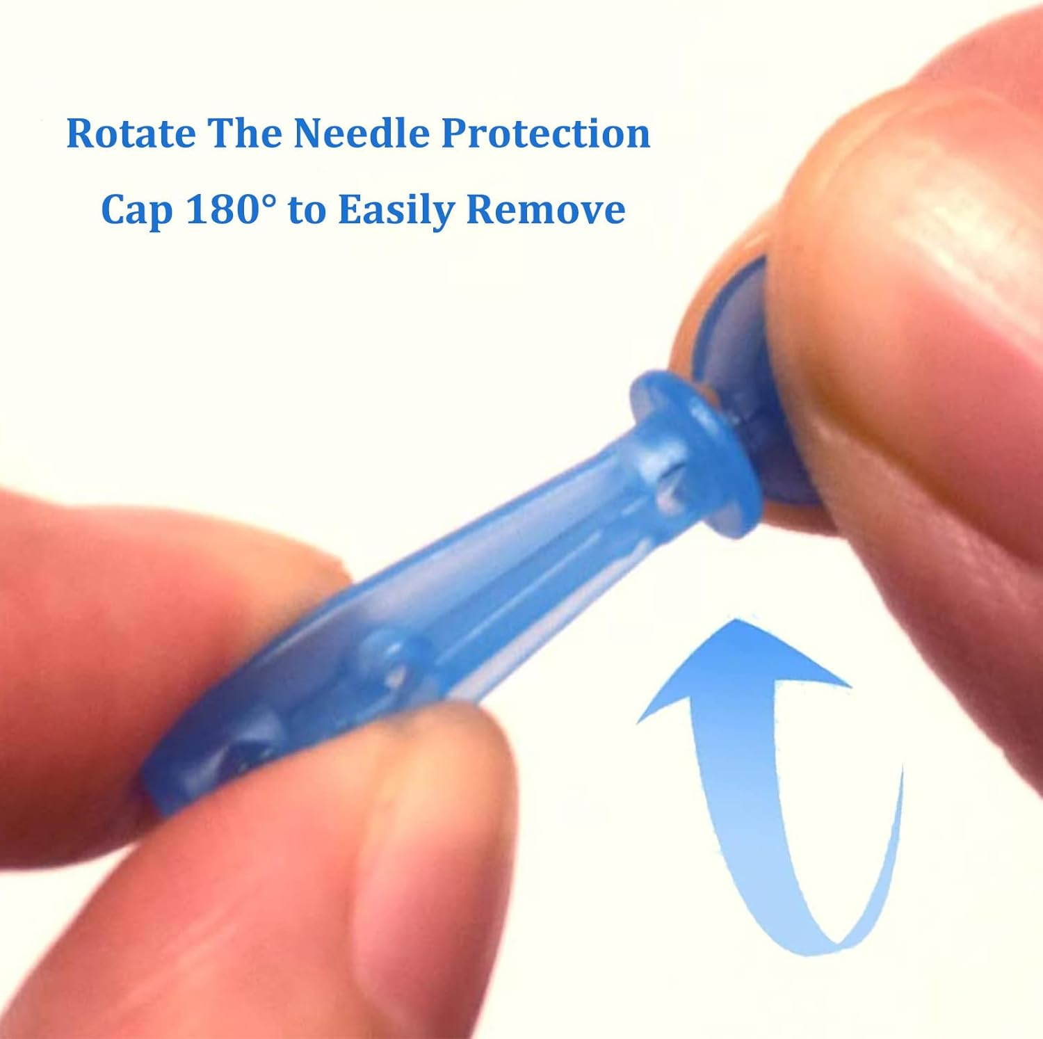 50Pcs Disposable Blackhead and Blemish Remover Tools for Acne, Whitehead, Comedone Removal - Pimple Popper Set for Salon and Home Use(Blue）