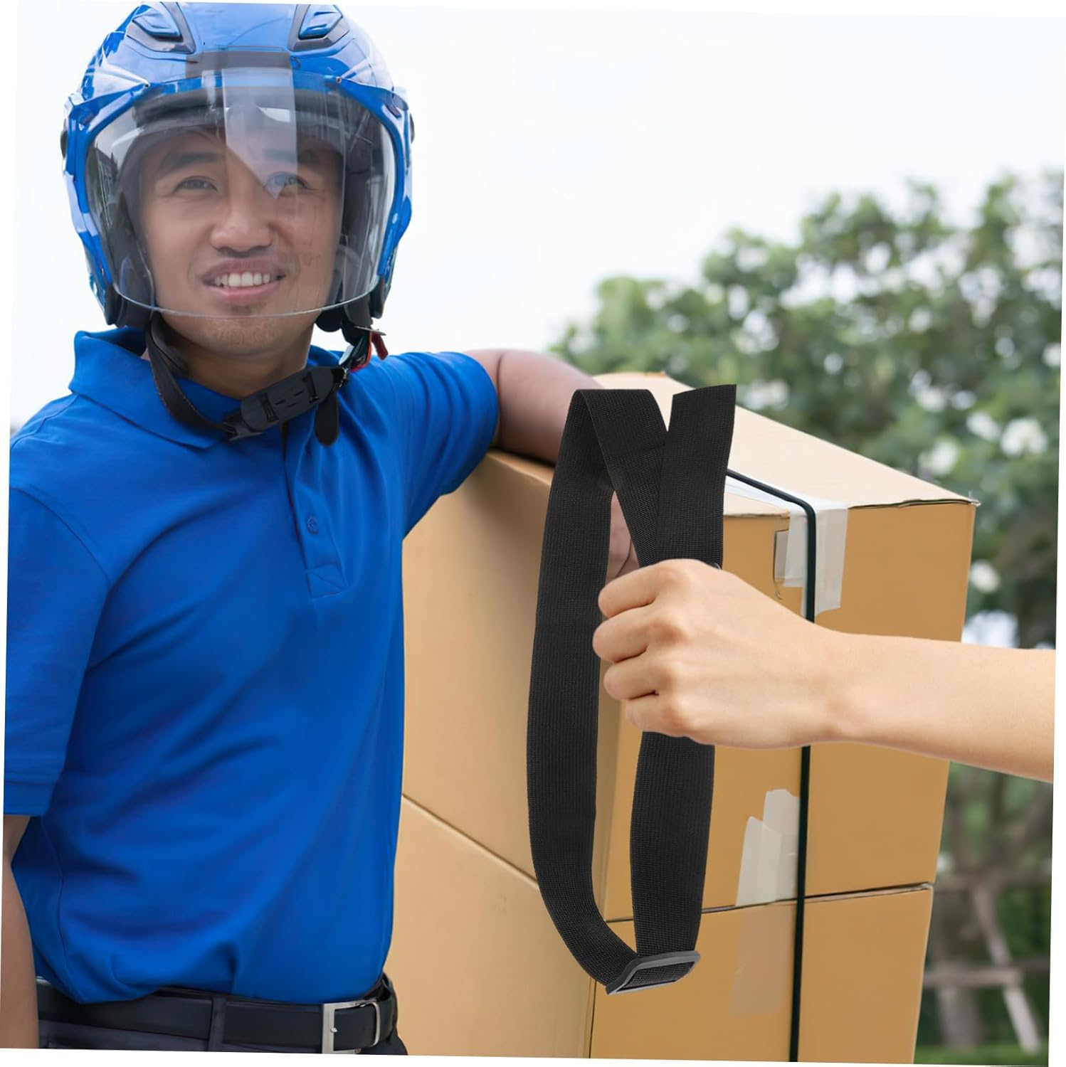 Ciieeo Tie-Down Belt Bag Adjustable Straps Clips and Luggage Buckles for Backpack Straps Heavy Duty Belt Use during Travel Scenarios Like