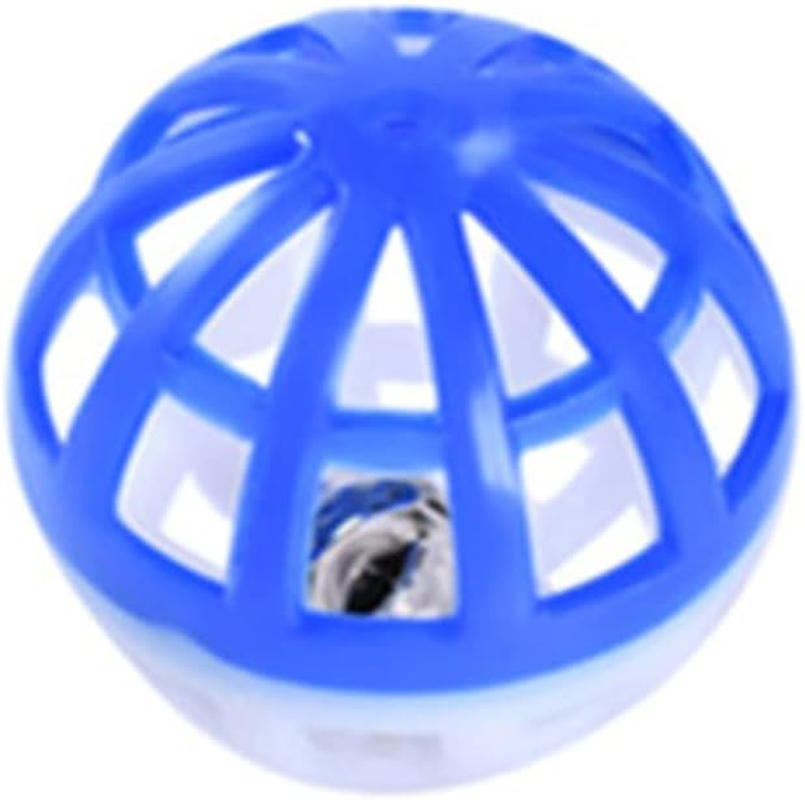 Cat Toys Balls,10-Pieces Kitten Balls with Bell - Lattice Balls Pet Puppy Pounce Rattle Toy, Pet Products for Cats Dogs Pochy image number 1