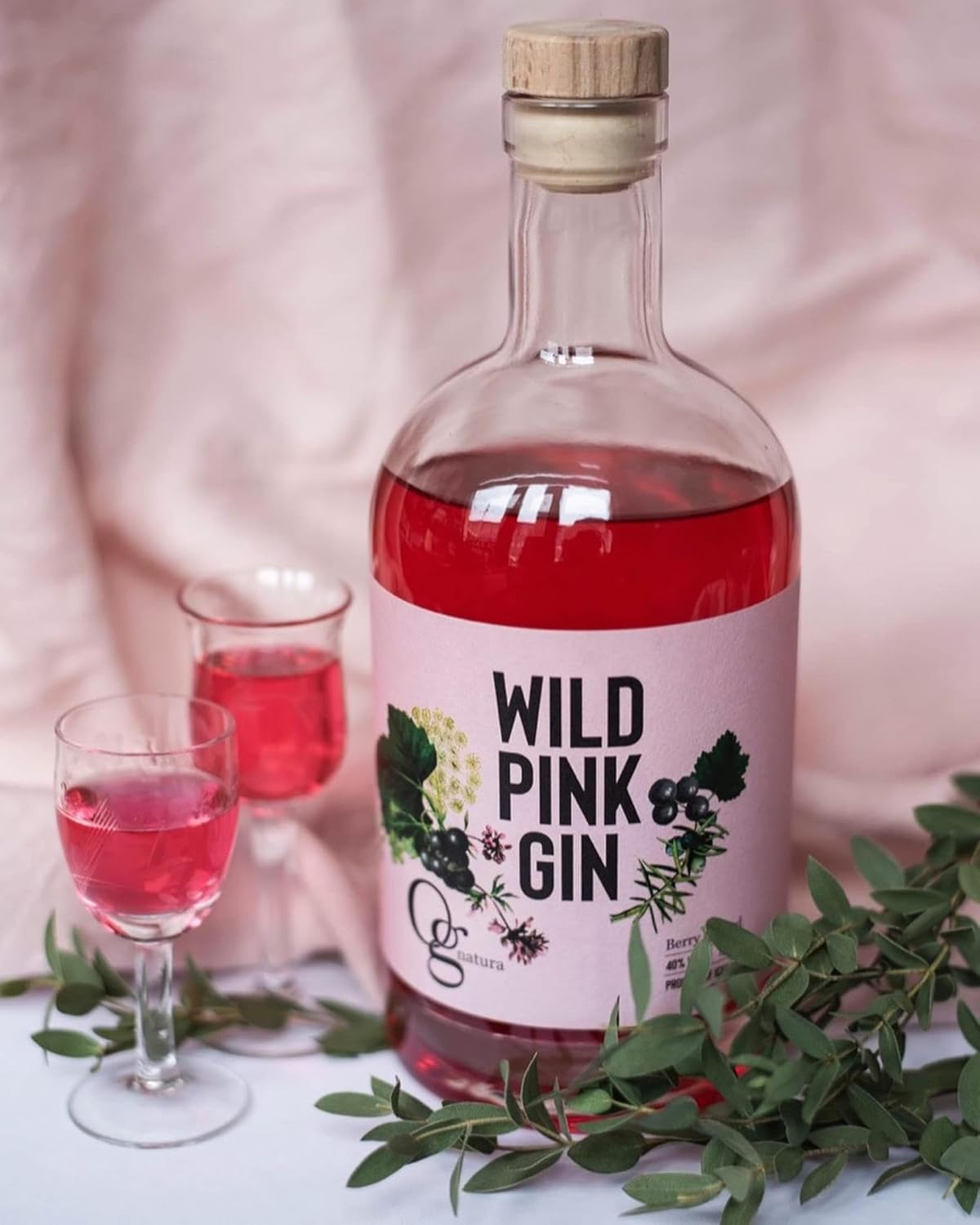 Wild One Organic Pink Gin 700Ml