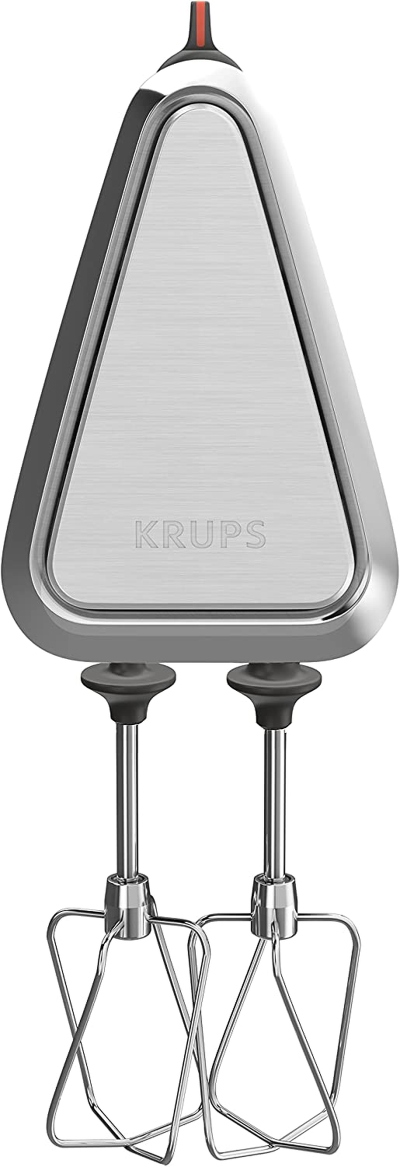 Krups GN9121 3 Mix 9000 Hand Mixer | 750 Watt | Speed Control | Turbo Mode | Ejection Function | Ergonomic Handle | Includes Whisk, Dough Hook, Pur&eacute;e Rod Attachment, Measuring Cup | White/Silver image number 6