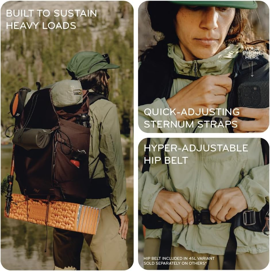 Peak Design Outdoor Backpack 45L Black image number 3