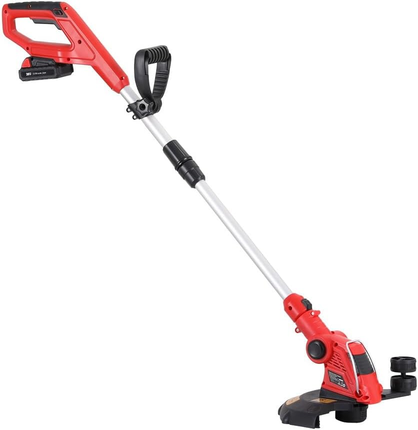 Giantz 20V Cordless String Trimmer Weed Wacker, Electric Weed Eater Grass Cutter Snipper for Lawn and Garden Edger image number 1