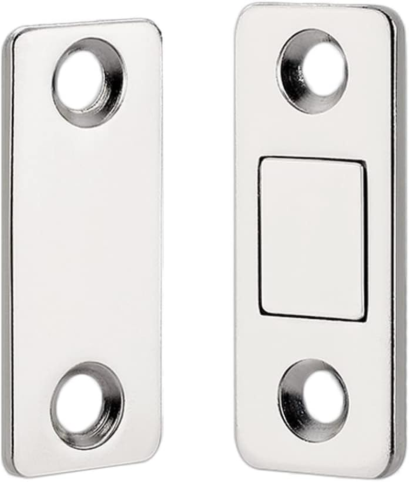 4 Pack Cabinet Magnetic Catch Strong Magnetic Door Catch for Sliding Door Window Kitchen Closet Cupboard Closure Door Closer image number 2