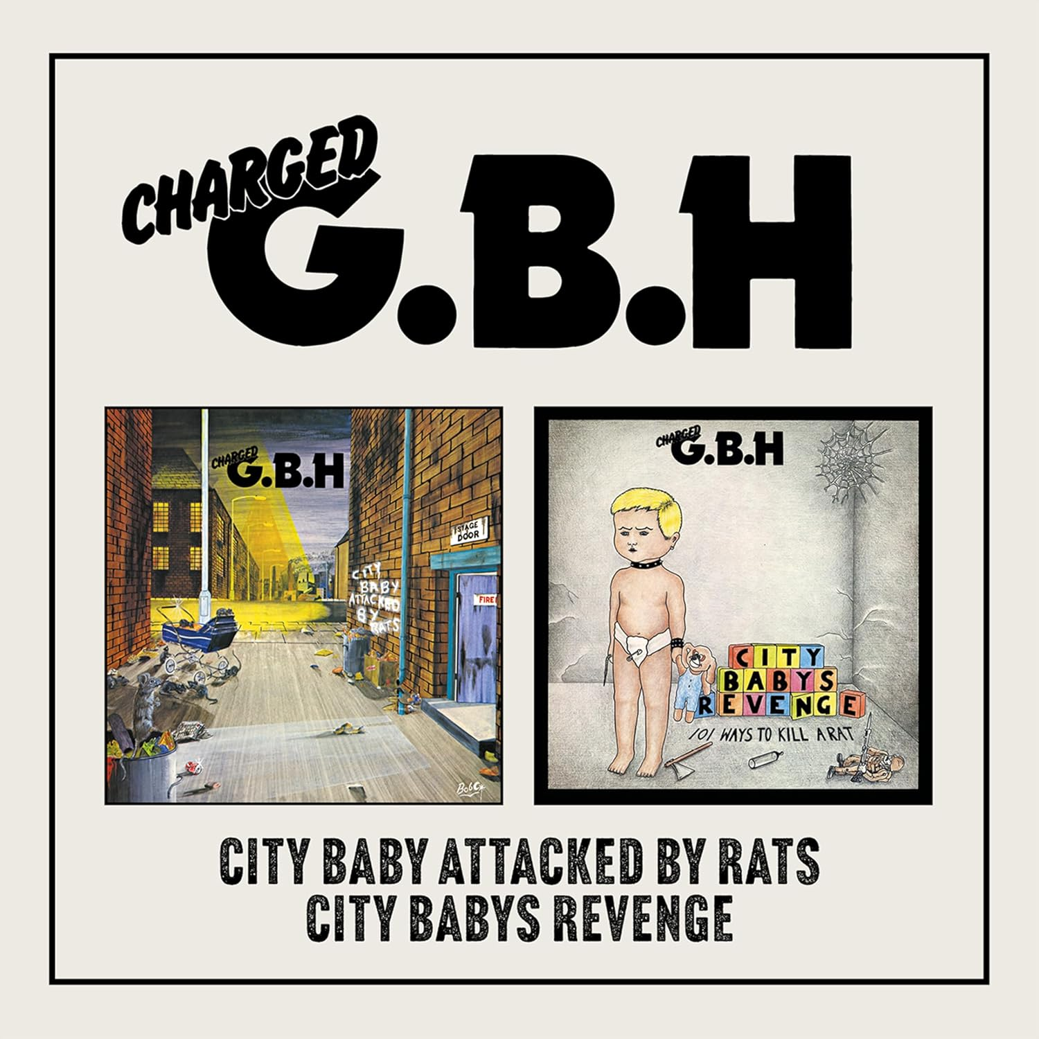 City Baby Attacked by Rats/City Baby'S Revenge 2CD Digipak Edition