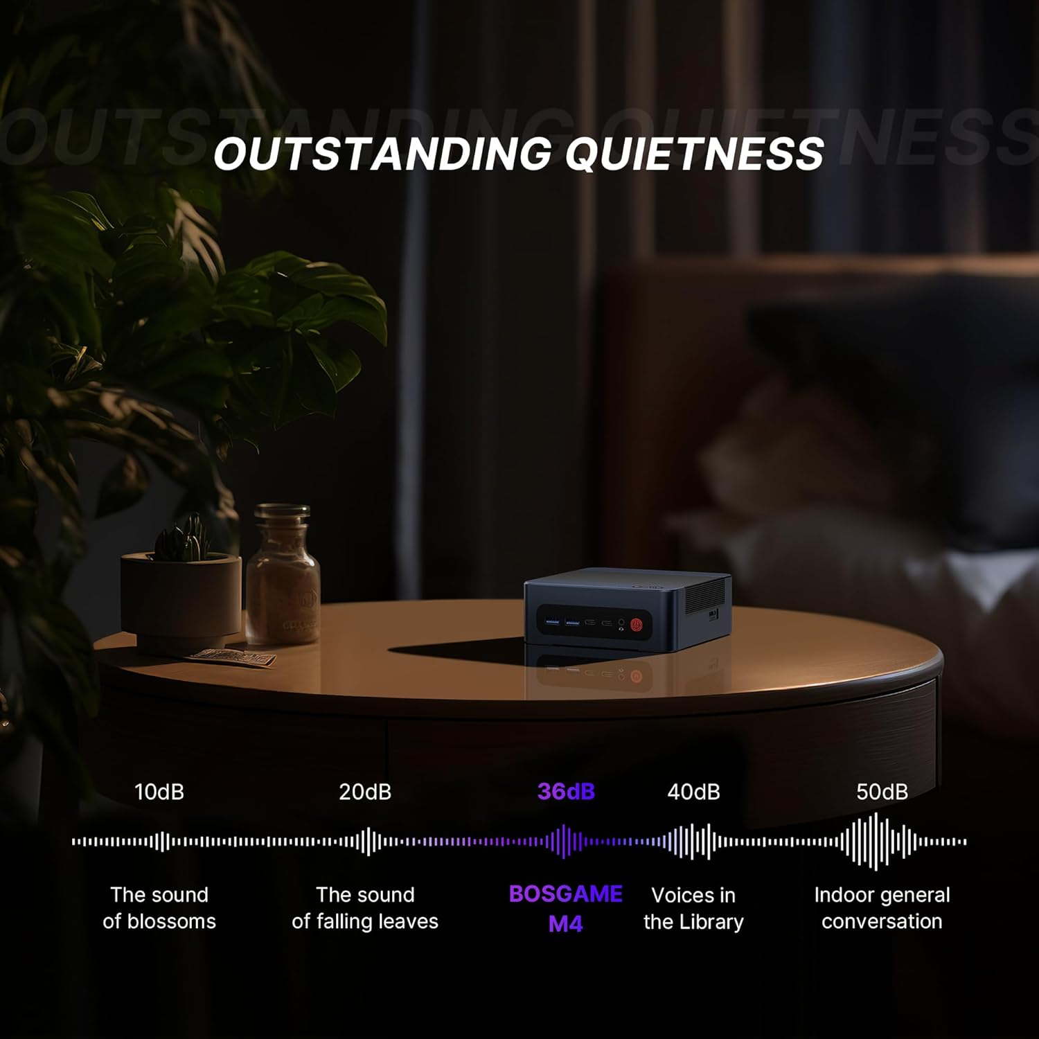 BOSGAME Oculink Gaming Mini PC AMD Ryzen 7 7840Hs(8C/16T,Up to 5.1Ghz), 32GB DDR5 5600Mhz 1TB Pcle4.0 SSD Radeon 780M Mini Desktop Computer, Quad Display Dual 2.5G LAN & Wi-Fi 6E & BT5.2 & Oculink