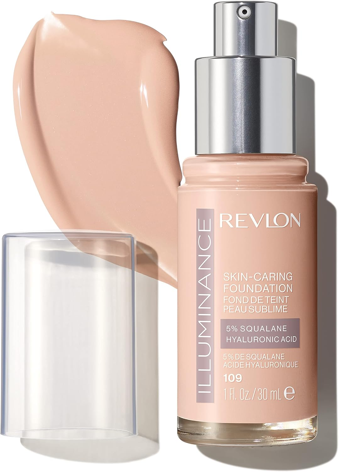 REVLON ILLUMINANCE&trade; SKIN-CARING FOUNDATION Light Ivory (109) image number 4