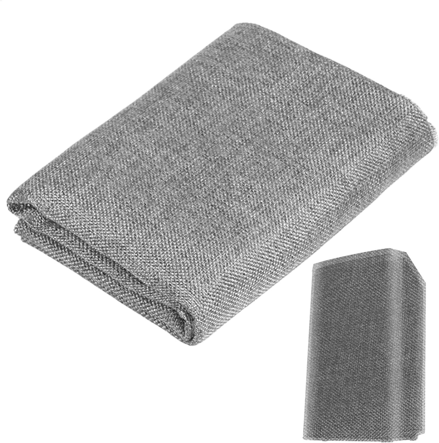 Hobngmuc Speaker Dustproof Mesh Cloth | Transparent Mesh Cloth for Guitar Case | Great Sound Permeability Fabric Replacement for Audio Panels, Media Cabinet, Home, Stage