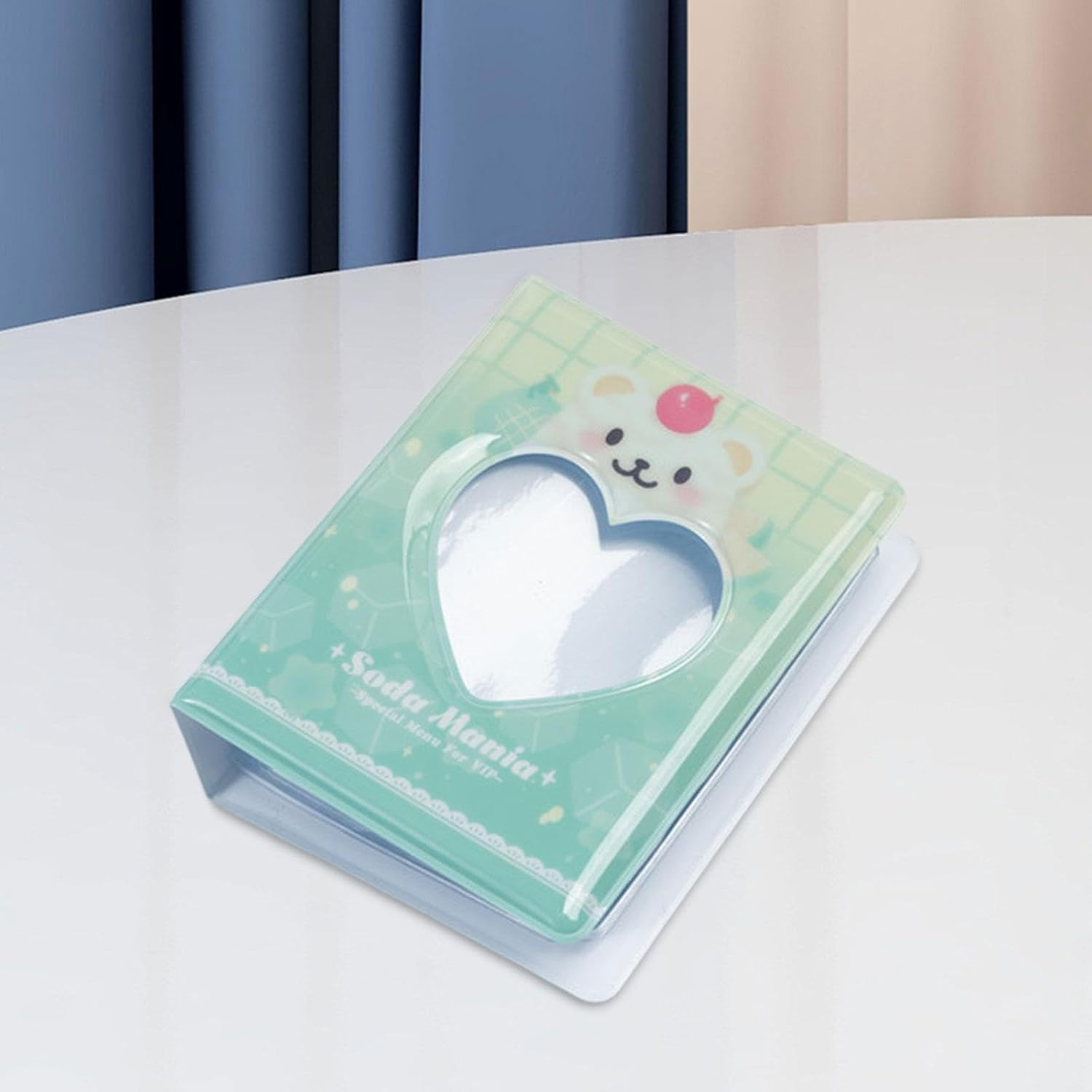 Colaxi 3 Inch Photocard Holder Book, Mini Photo Album, Mini Picture Album Collectbook Photocard Binder, Binder Photocard for Game Cards Train Ticket, Style B - Style C image number 5