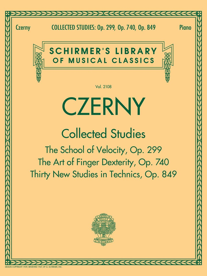 Czerny: Collected Studies - Op. 299, Op. 740, Op. 849: Schirmer Library of Classics Volume 2108 image number 2