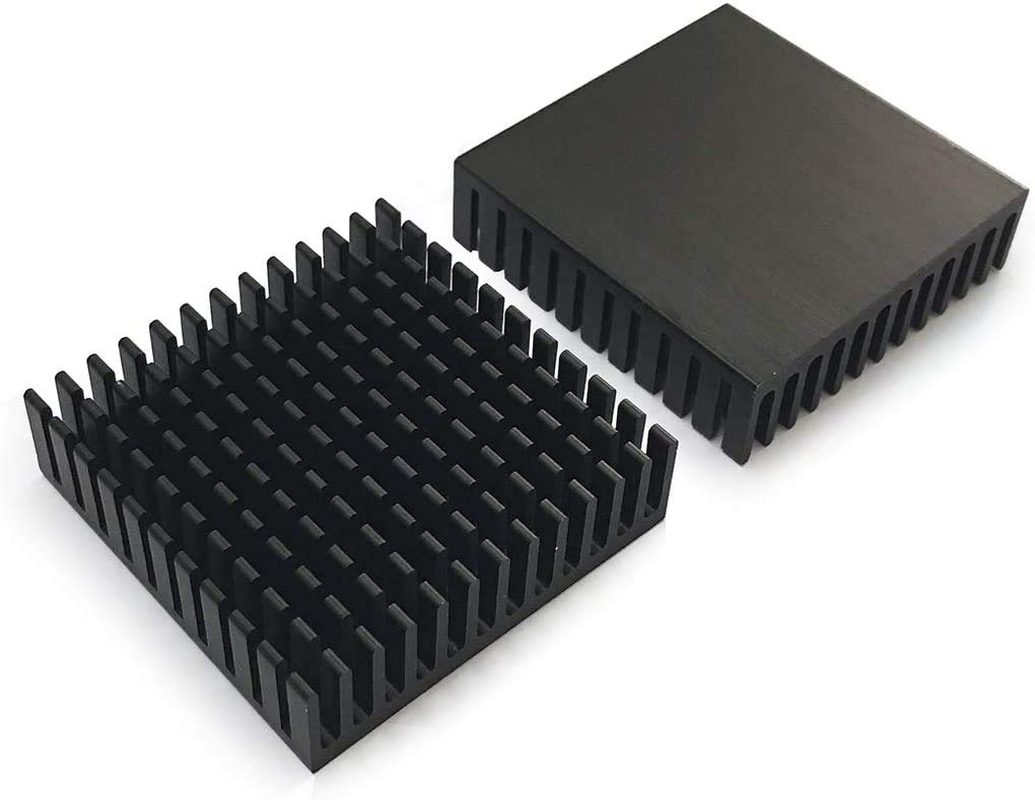 3Pcs Aluminum Chipset Heat Radiator Cooling 40Mm X 40Mm X 11Mm, Suitable for Nema 17 Stepper Motor Heatsink