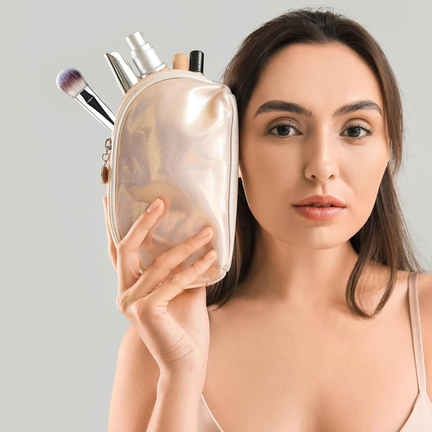 Eyeshadow Brush Eye Makeup Brush Professional Blending Eyeshadow Makeup Brushes for Concealer Eyebrows Eyeliner Soft Hairs Makeup Tool (Black-Eb02) image number 5