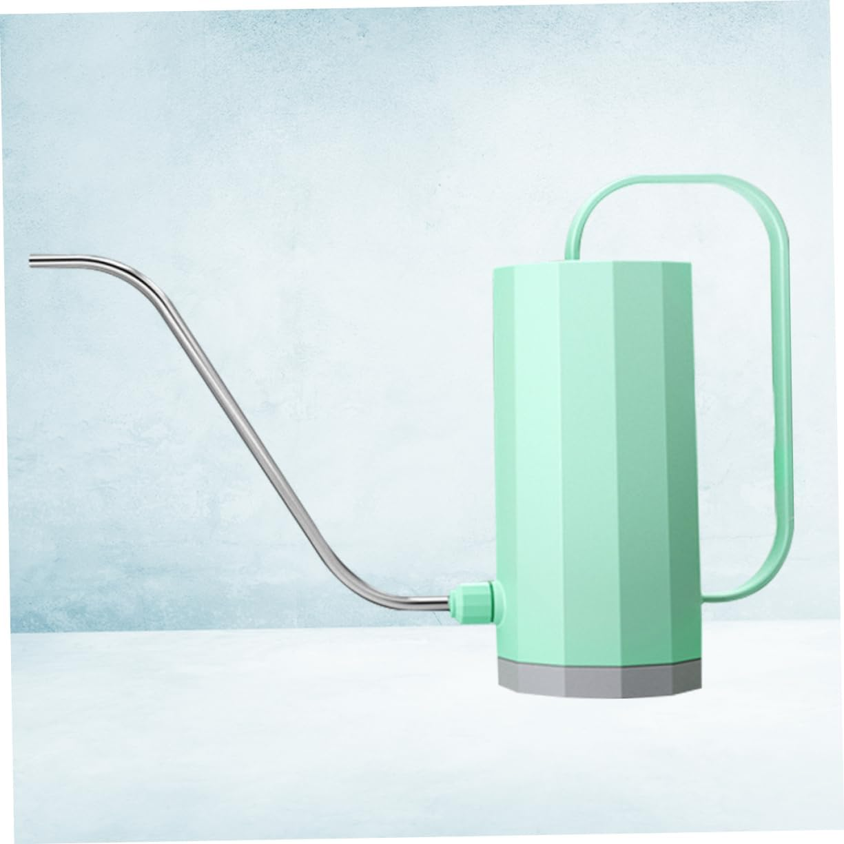 Plastic Watering Can Long Spout for Bonsai Indoor Outdoor Garden Use Lightweight Nordic Style - White image number 7