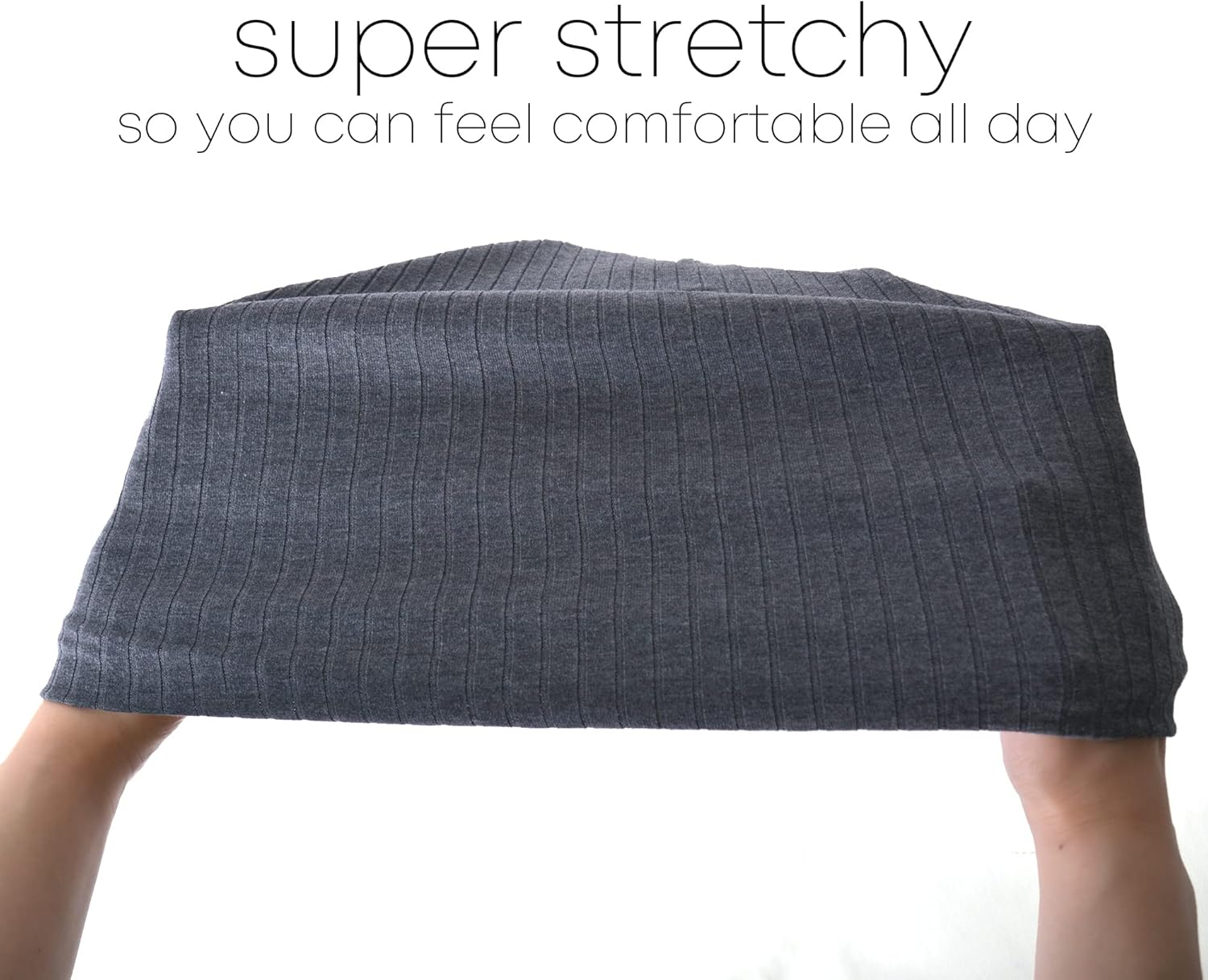 CHARM Mens Summer Beanie Headband - Slouchy Hat Womens Cap Neck Gaiter Head Band - Terracotta image number 6