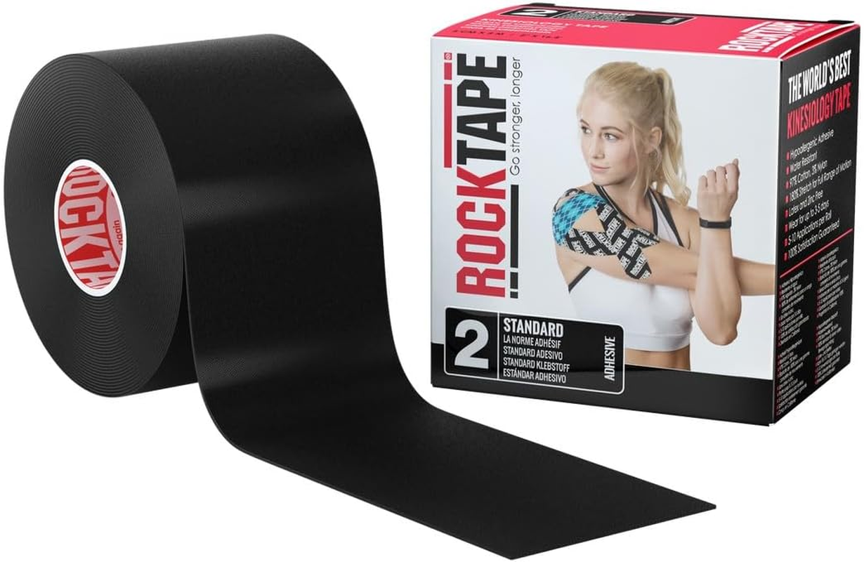 Rocktape, Black, 2" X 16.4' (5Cmx5M)