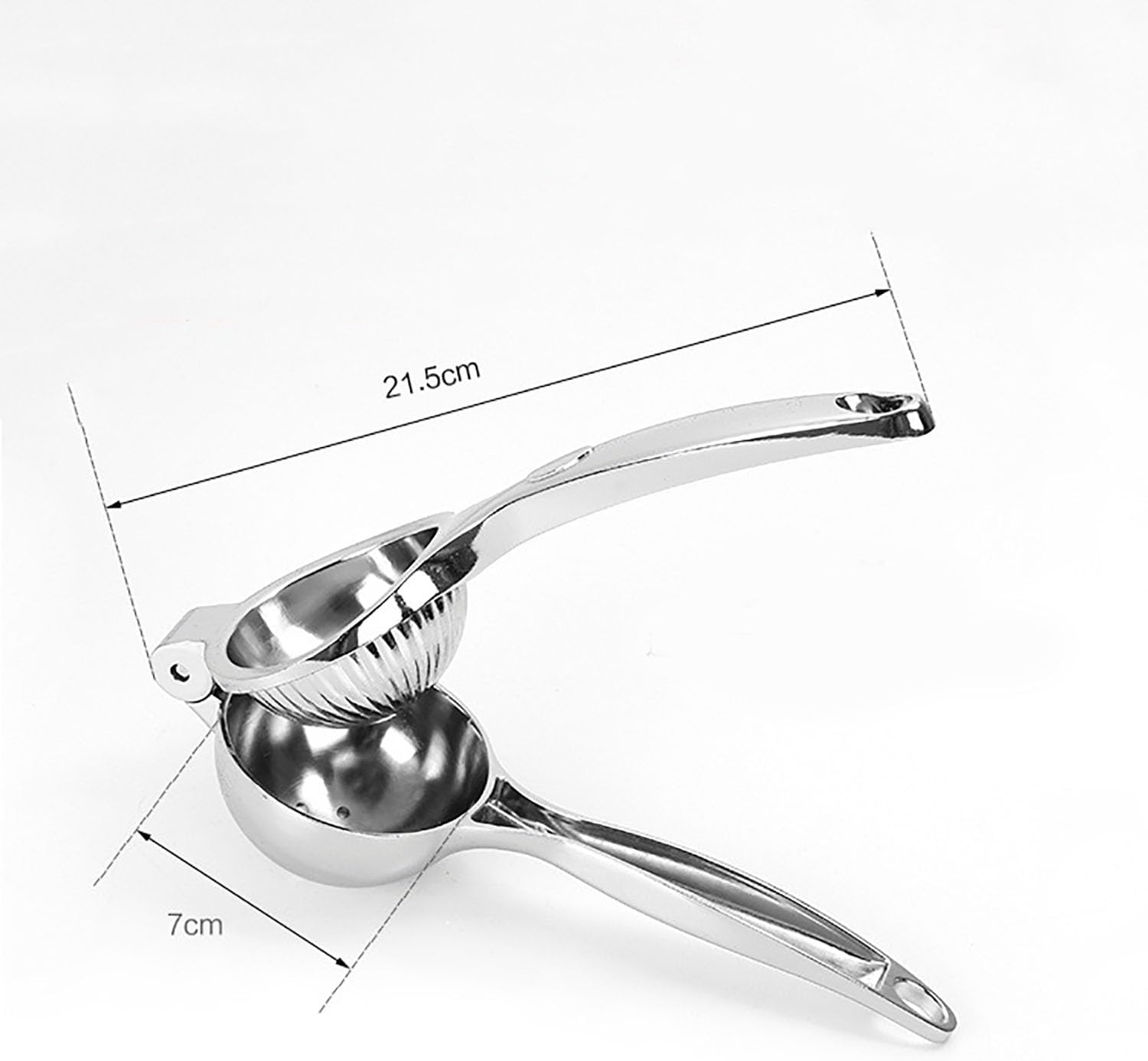 Stainless Steel Lemon Squeezer, Manual Hand Lime Juicers Citrus Juicers, Easy to Extract All Lemon/Citrus Juice, Suitable for Home, Bar image number 5