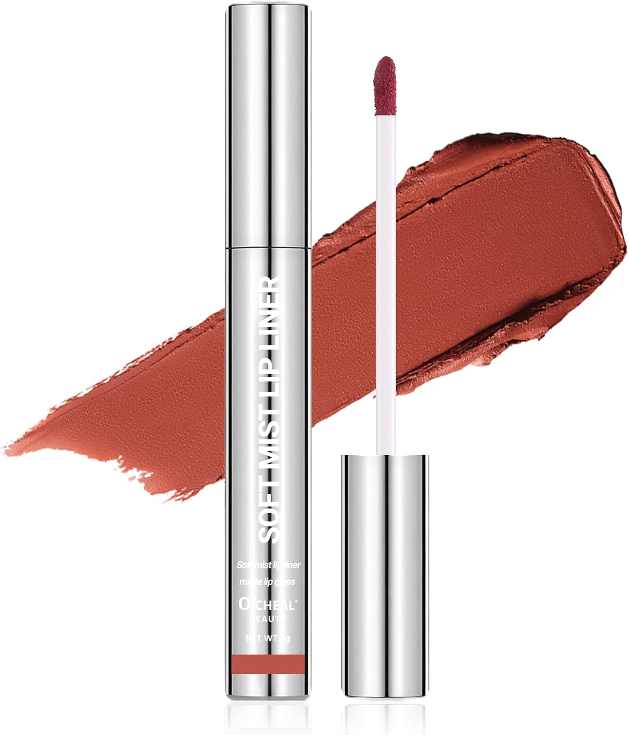 Lip Gloss Velvet Texture, Matte Lipstick Waterproof Long-Lasting Formula, 17-Hour Smudge-Proof Color, All-Day Comfort for Work & Play Non-Stick Cup Lip Tint for Women Girl