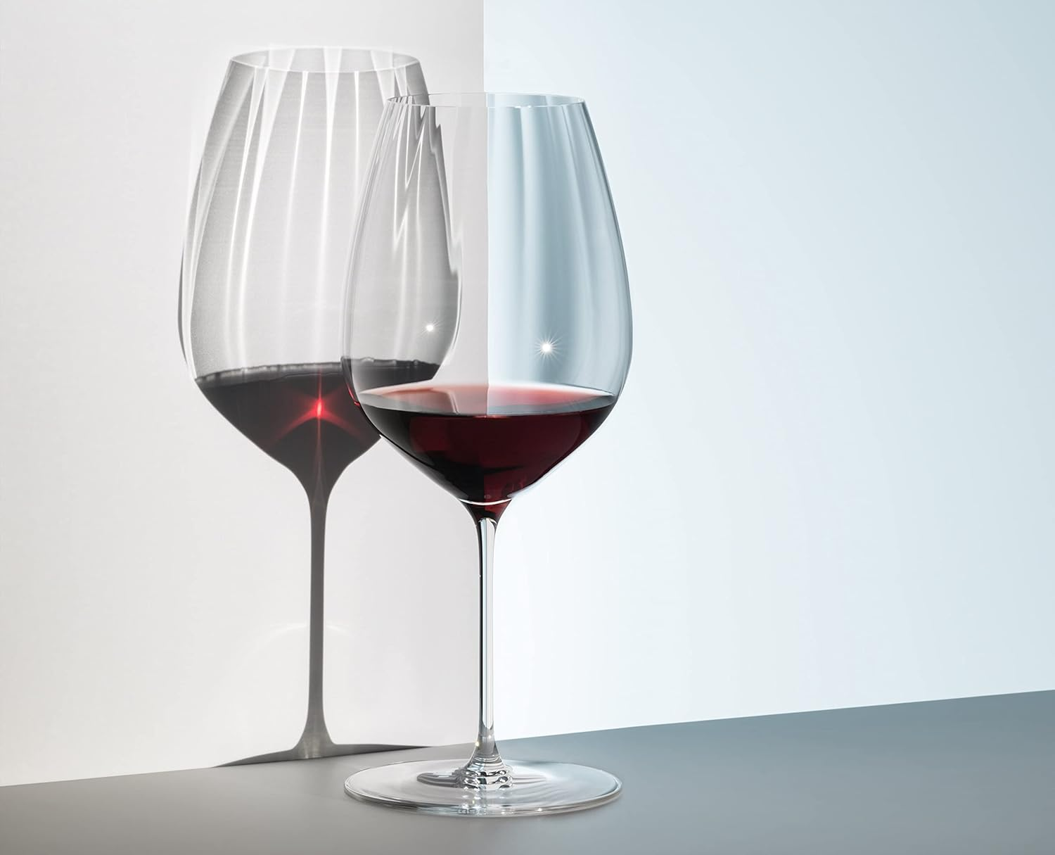Riedel Performance Cabernet/Merlot Machine-Made Crystal Wine Glass, Clear &ndash; Elegant Glassware for Enhancing Bold Red Wines &ndash; Durable, Dishwasher Safe Design &ndash; 834 Ml Capacity (Pack of 2) image number 2