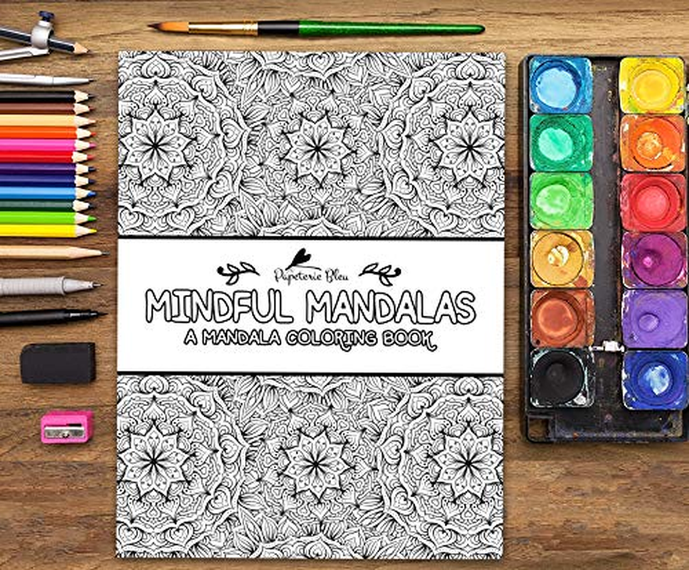Mindful Mandalas: a Mandala Coloring Book image number 2