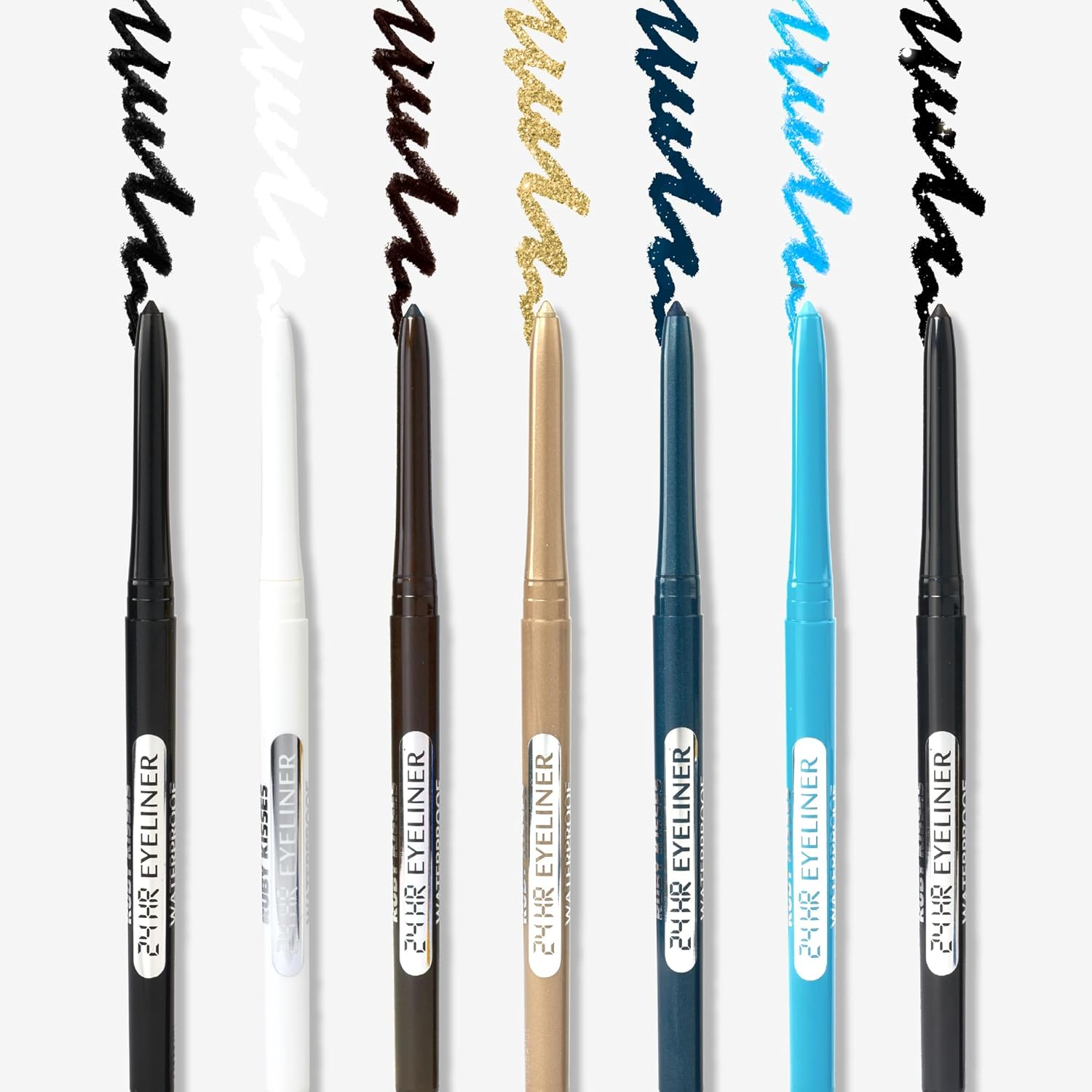 (LAL09 Rich Teal Blue) - Ruby Kisses 24HR EYE DEFINE Auto Eyeliner (LAL09) image number 3