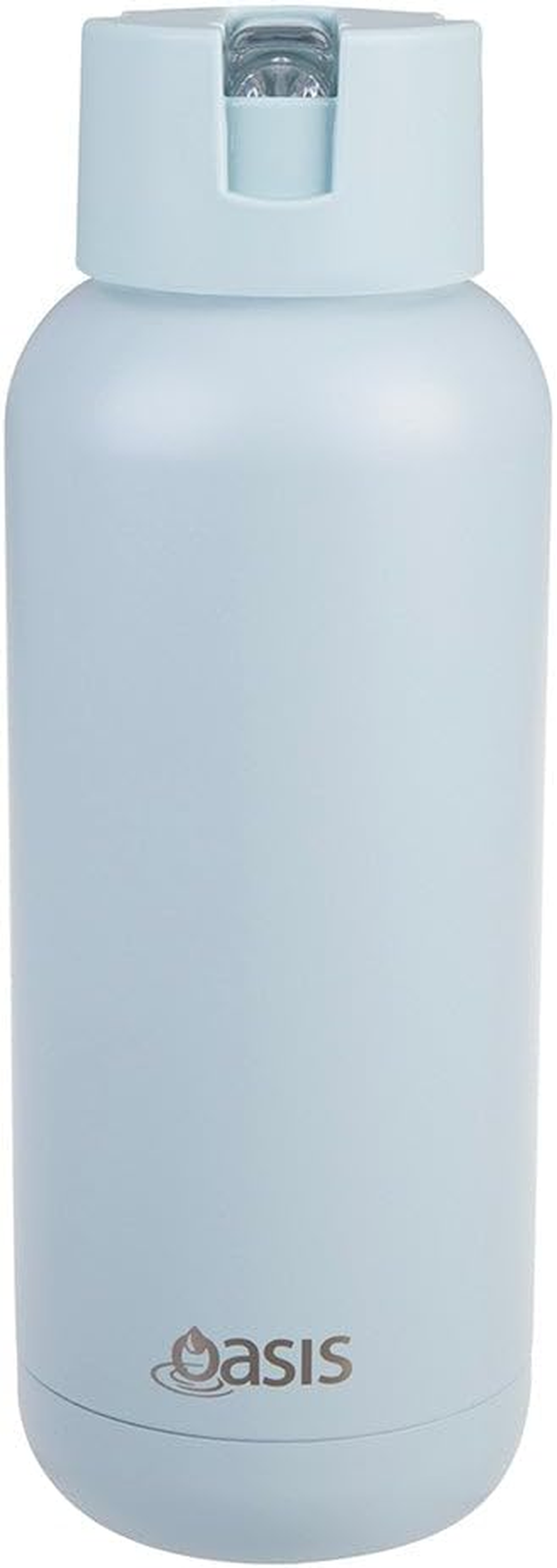 Oasis Ceramic Lined Stainless Steel Triple Wall Insulated 'Moda' Drink Bottle 1L - Sea Mist