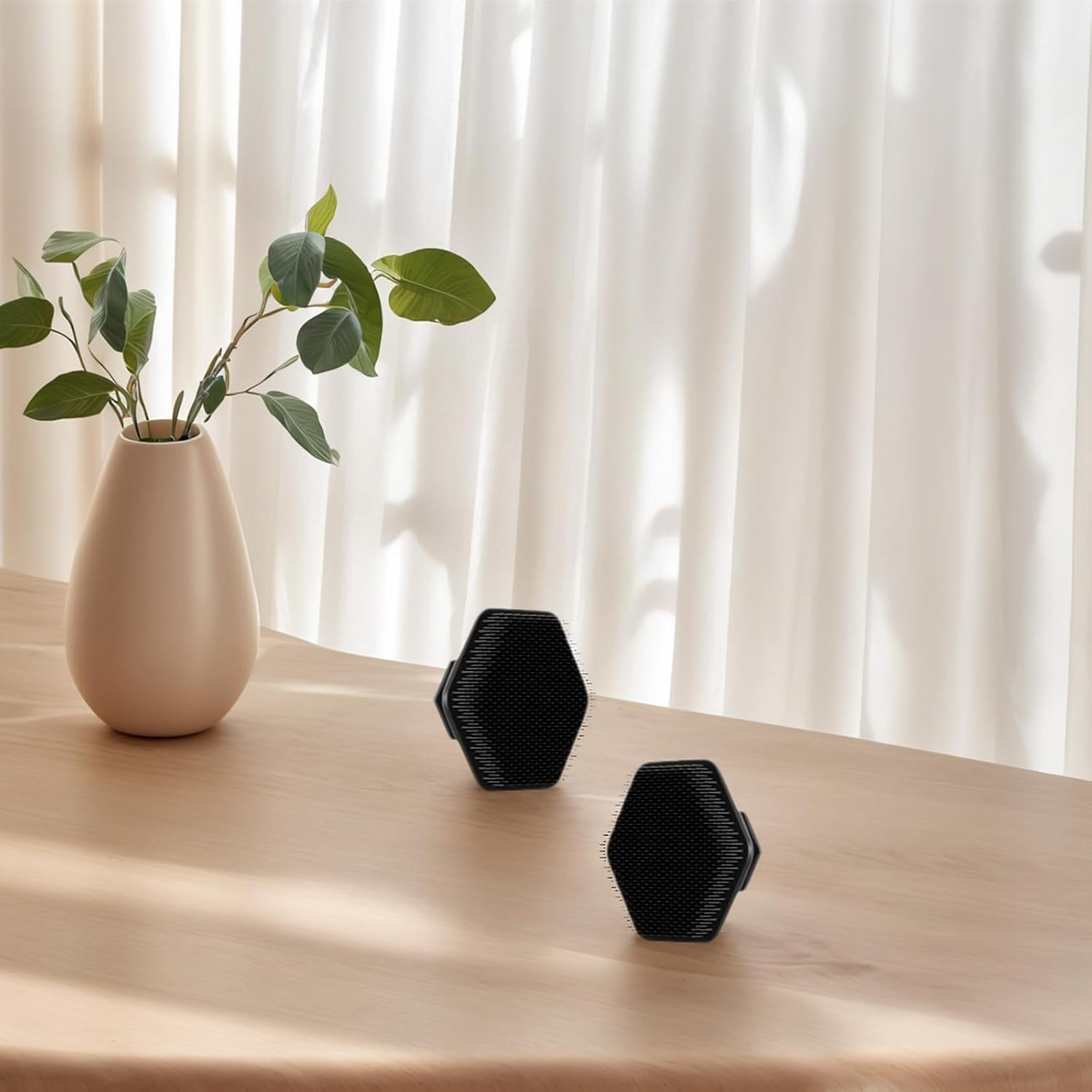 2Pcs Men'S Face Scrubber - Silicone Facial Cleansing Brush & Exfoliator Pad | Gentle Dead Skin Remover, Shower & Bathroom Accessories, Long-Lasting image number 6