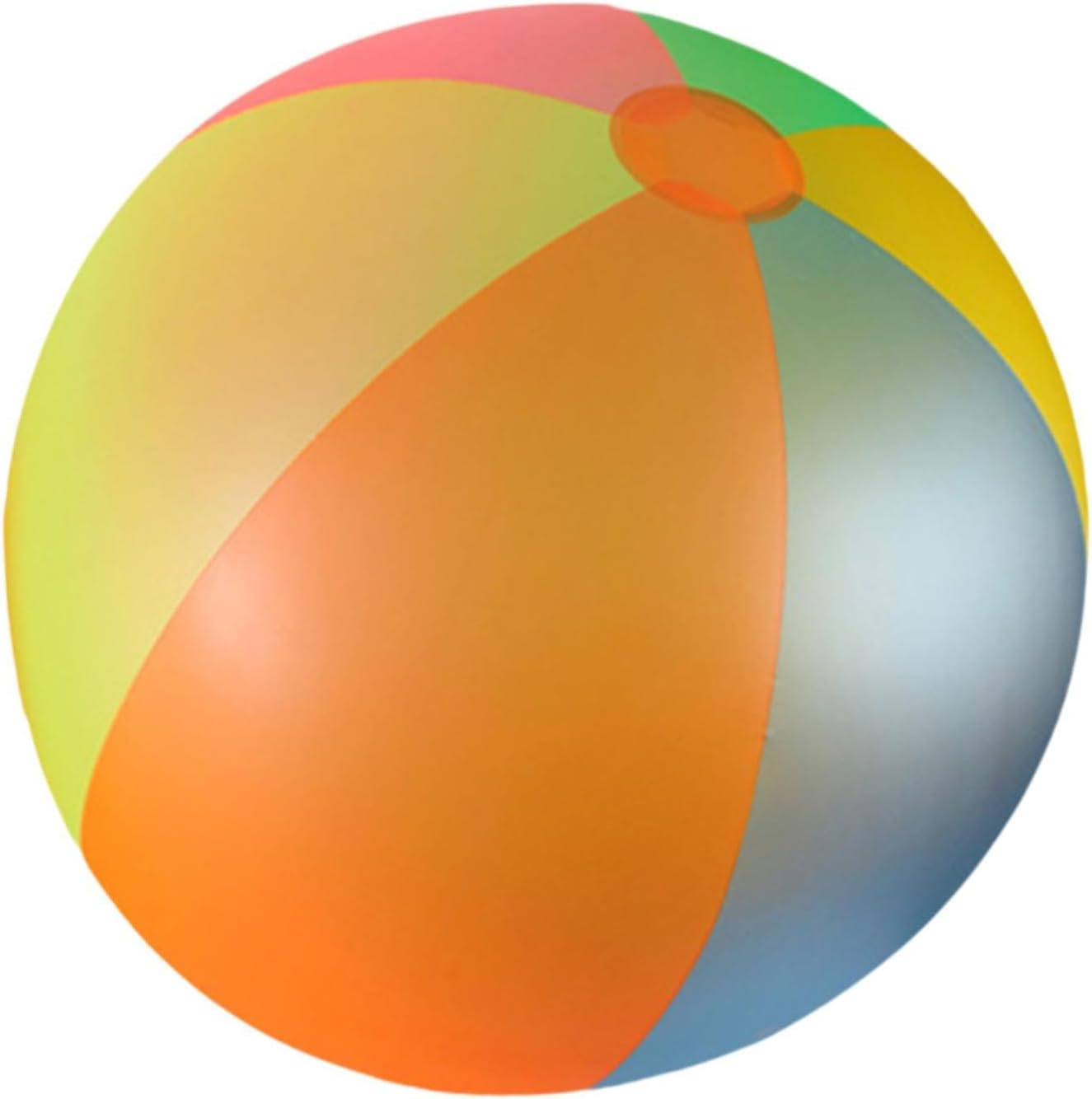 Eigell Rainbow Inflatable Ball for Beach and Pool Fun image number 6