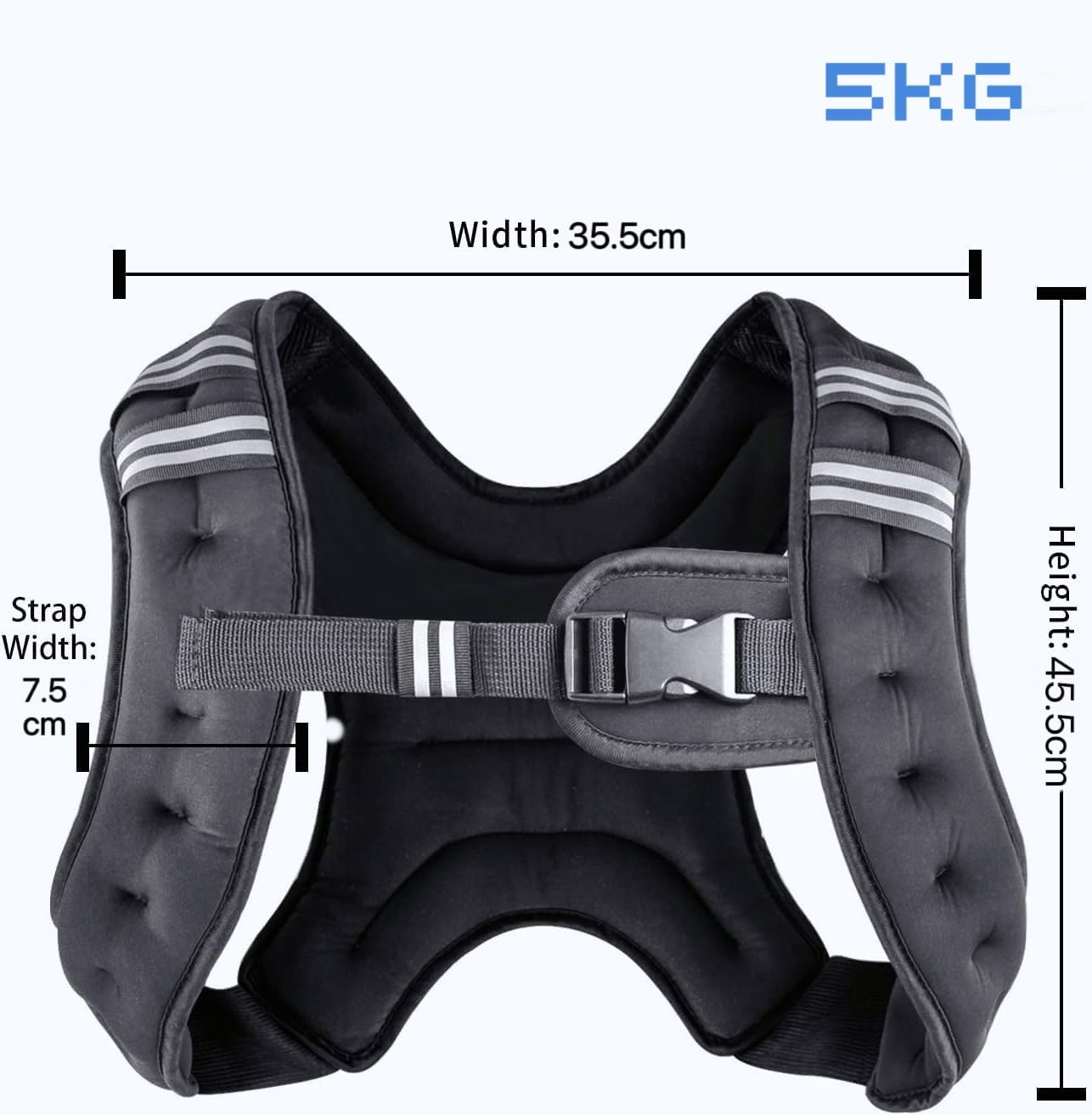 Weights Running Weight Vest for Men Women Kids,Body Weight Vests for Training Workout, Jogging, Cardio, Walking, Elite Adjustable Weighted Vest Workout Equipment image number 1