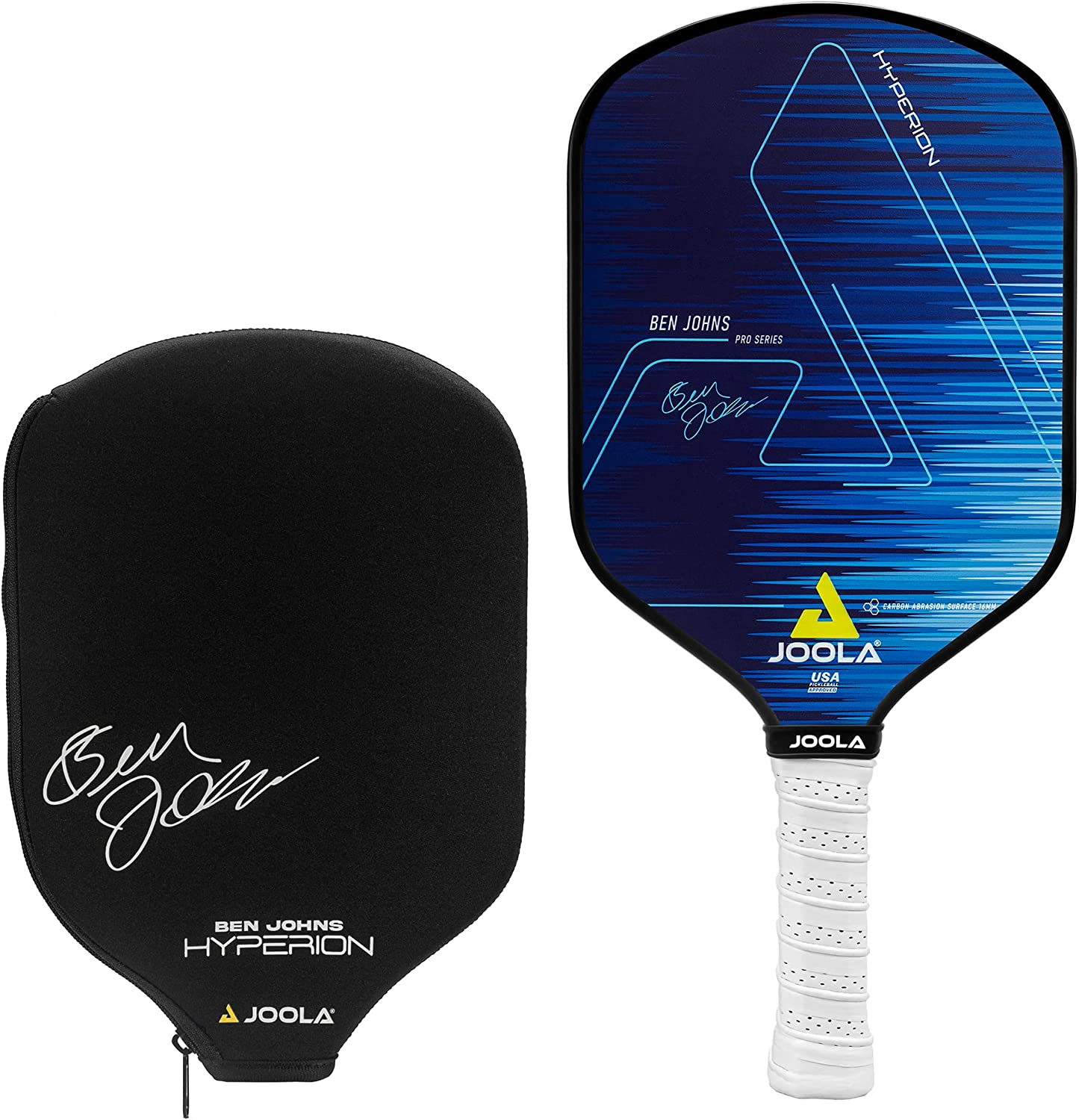 JOOLA Ben Johns Hyperion CFS Pickleball Paddle - Official Ben Johns Paddle - USAPA Approved Racket for Tournament Play - Edge to Edge Sweet Spot, Durable Max Spin Surface & Elongated Handle image number 5