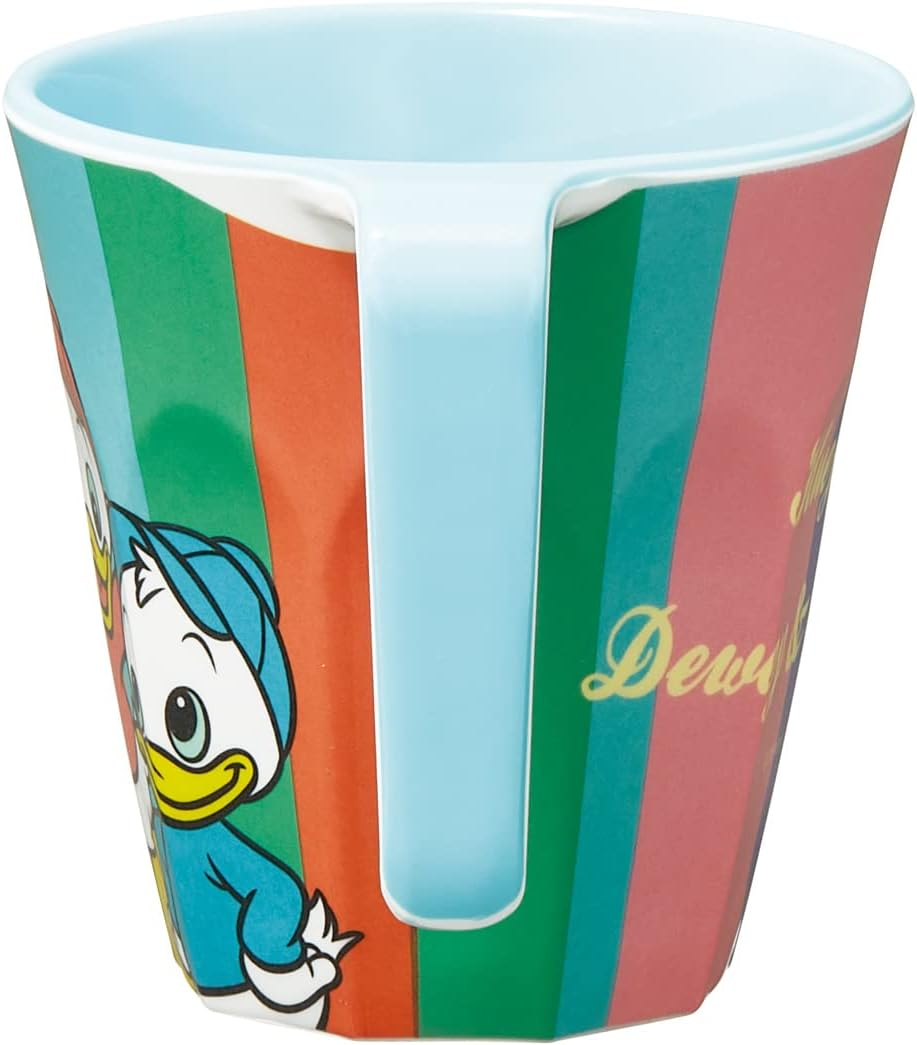 Skater MTH3-A Melamine Tumbler with Handle, 10.1 Fl Oz (300 Ml), Disney Retro Huey image number 2