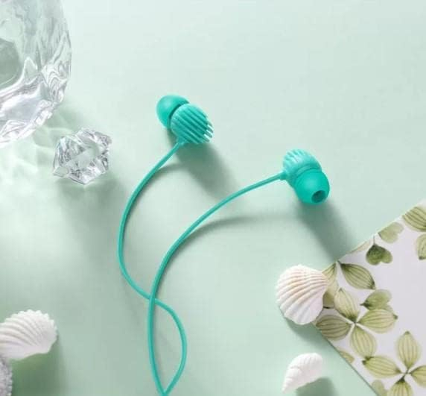 Joyroom JR-EL112S 2Nd Generation Conch Plastic Earphones, Green JR-EL112S image number 2