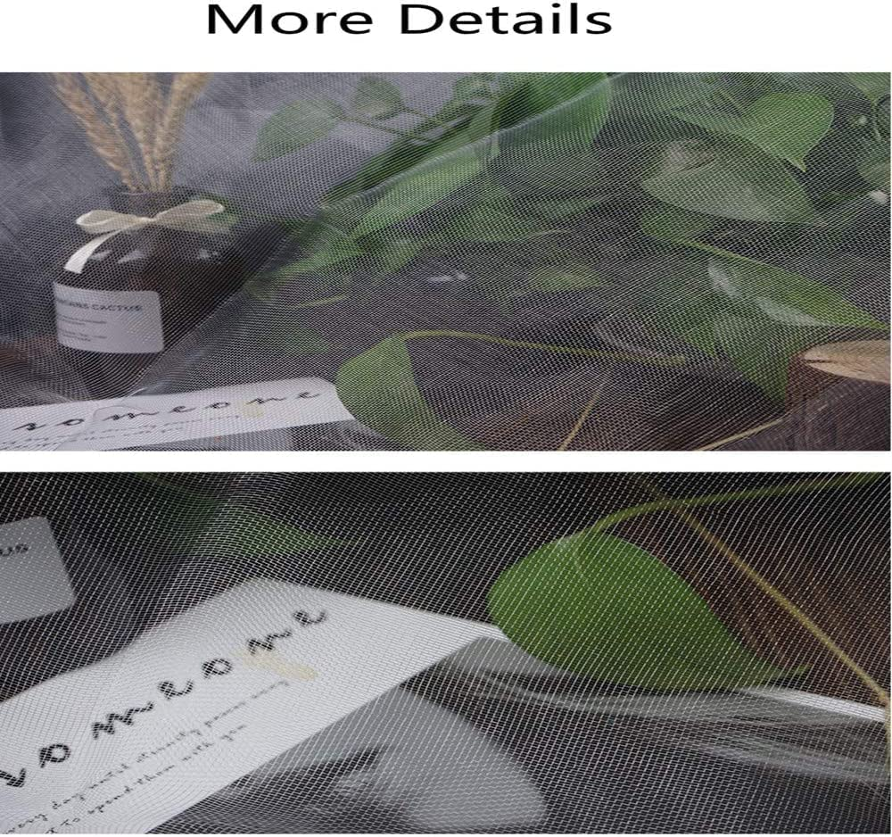 Garden Netting, Ultra Fine Garden Mesh Netting, Greenhouse Protection Net, Reusable Plant Covers for Protect Vegetables Fruits Plant Flower Crop Screen Barrier Net Row Covers, 8.2 X 20Ft image number 5