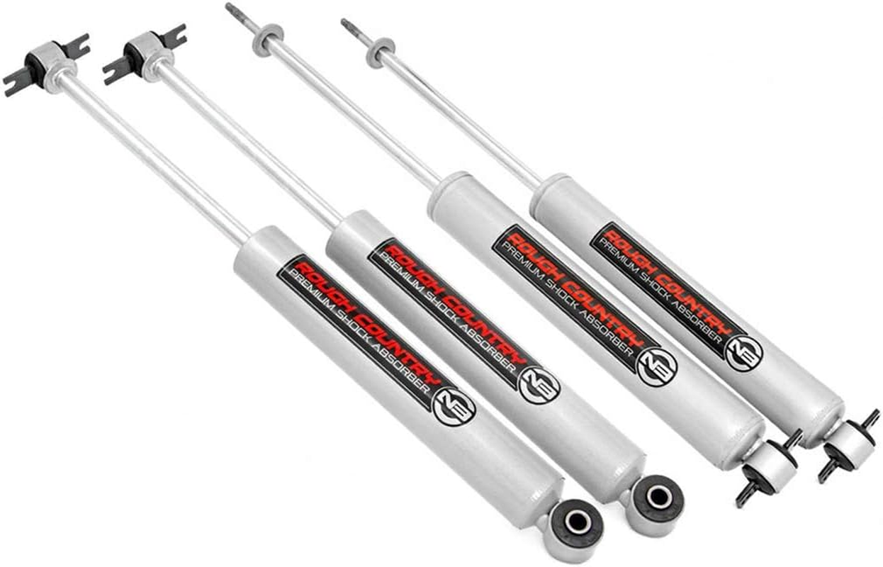 Rough Country N3 Front and Rear Shock Set for 84-01 Jeep XJ | 4.5" - 4SCJXJ45 image number 1