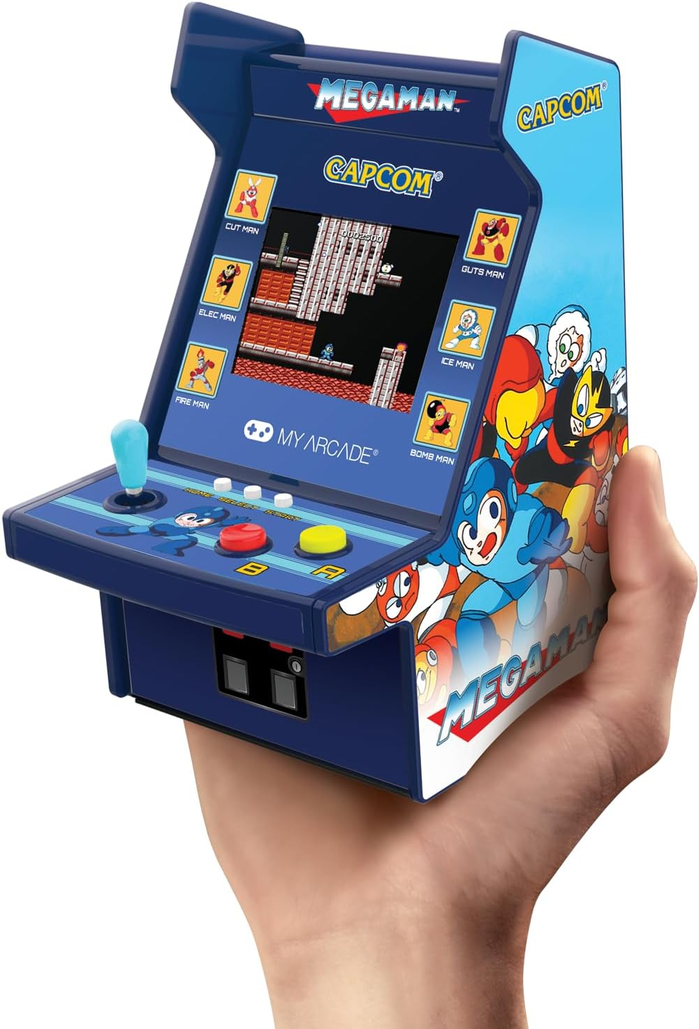 Mega Man Retro Arcade 6.75" Micro Player image number 6
