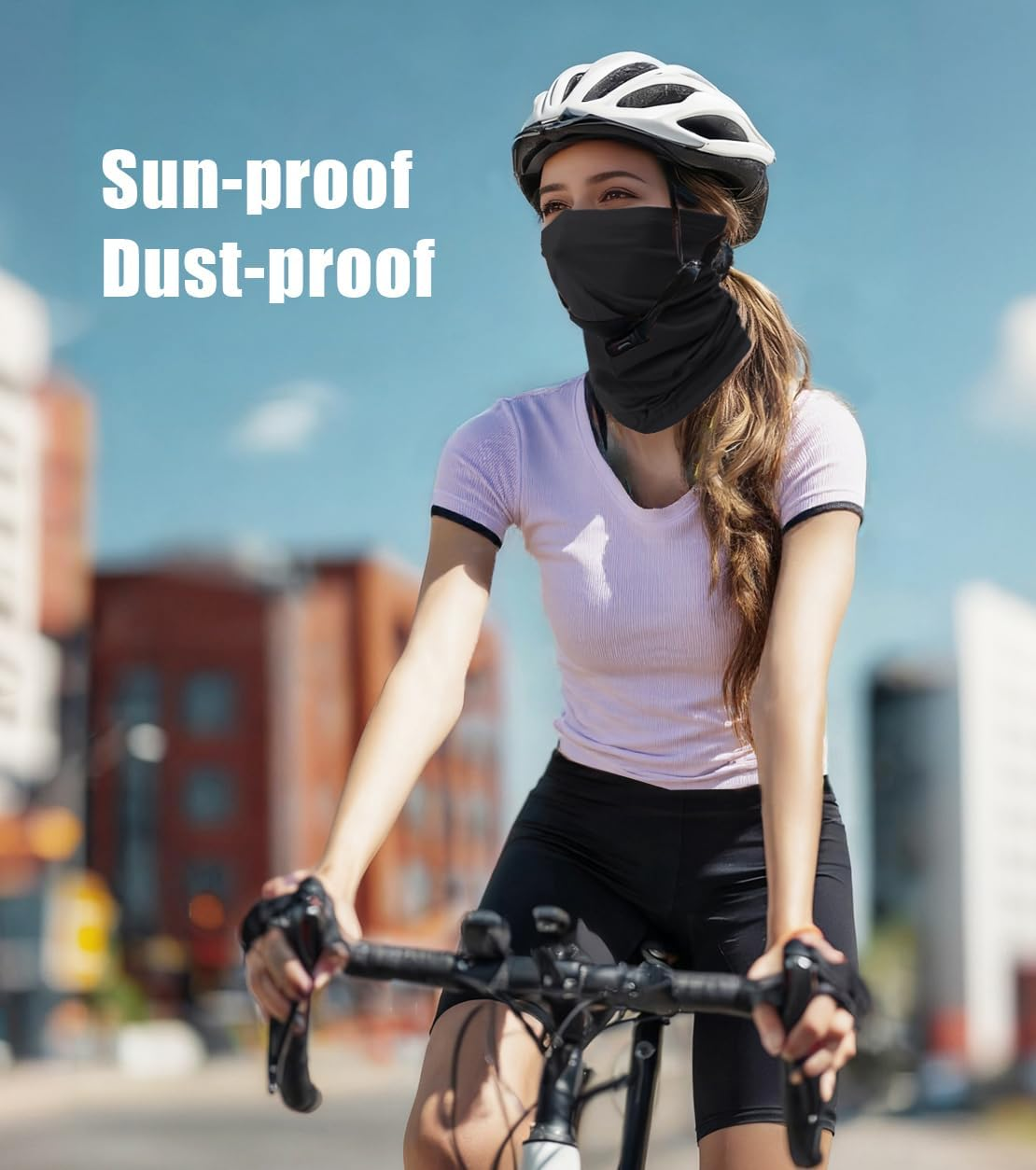 Fishing Neck Gaiter, Sun Protection Face Mask, Cooling Neck Shield Scarf Cycling Balaclava Bandana for Men and Women image number 5