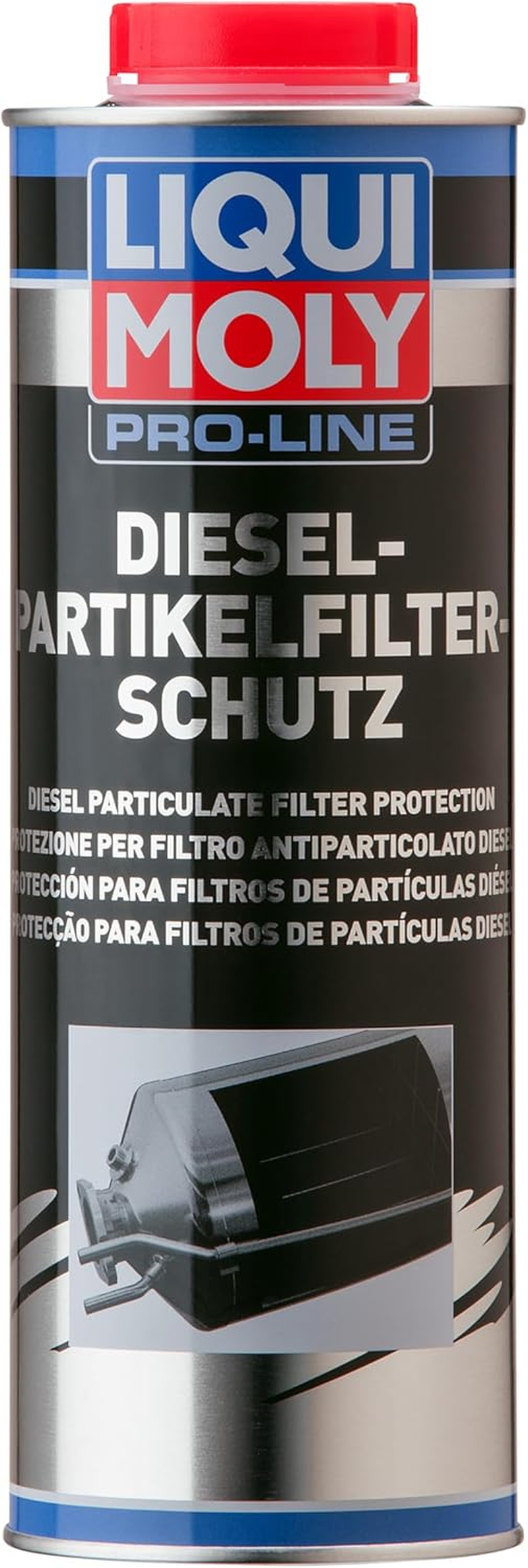 LIQUI MOLY Pro-Line Diesel Particulate Filter Protection | 1 L | NFZ Diesel Additive | SKU: 5123