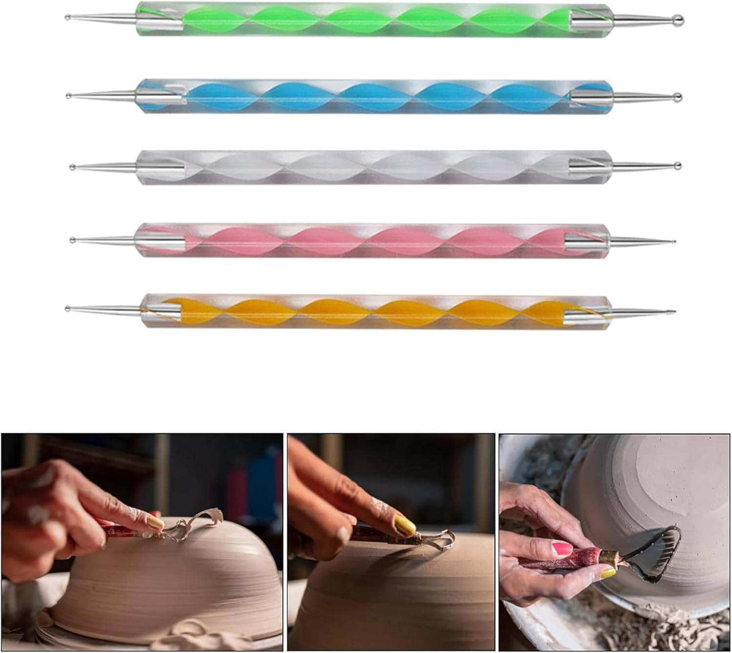 5 Nail Brush Set, Nail Art Brush, Nail Brush Set for Gel Nails, Professional Painting Pen for Gel Nails, UV Gel Nail Design