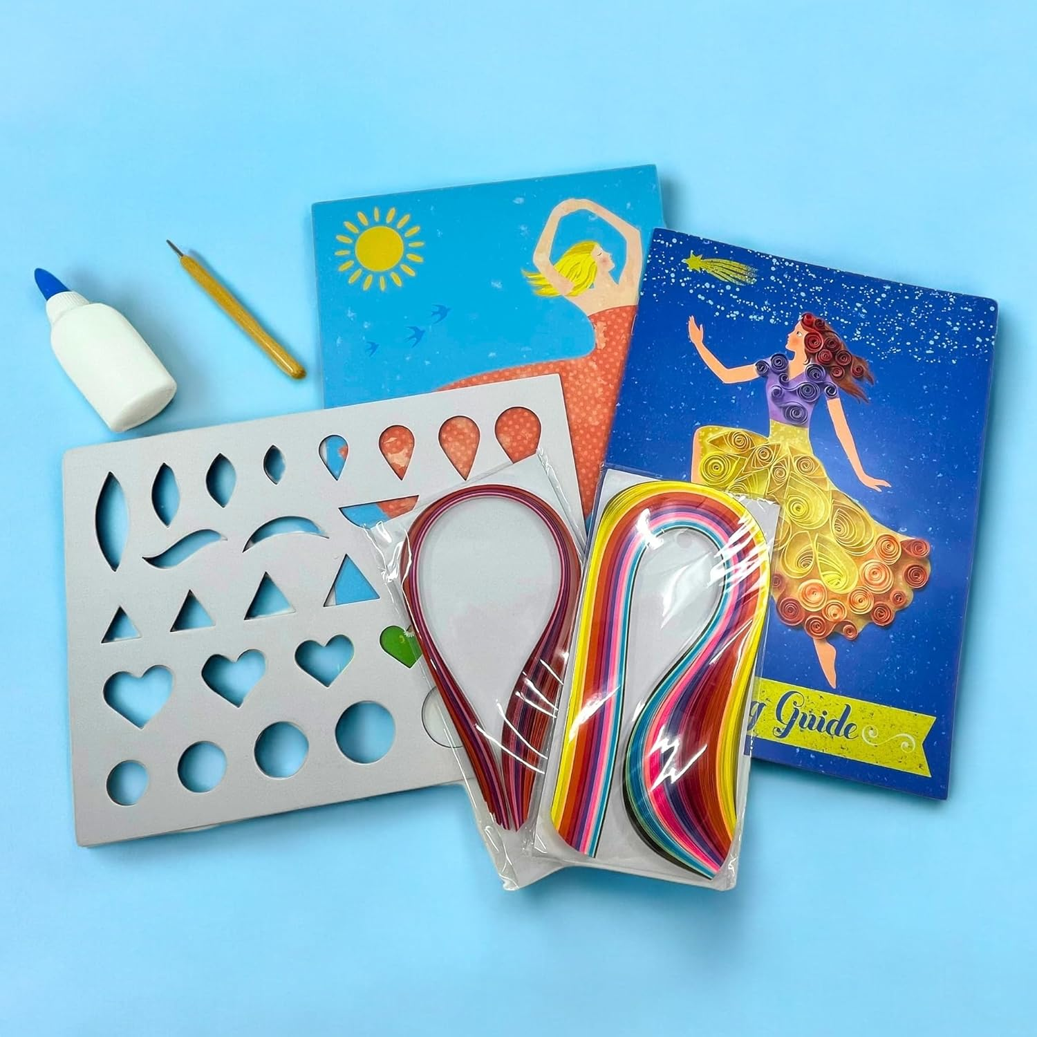 House of Marbles Women Desgins Quilling Art Set image number 1