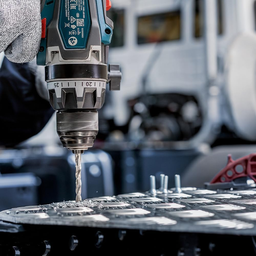 Bosch 2608595053 Din338 HSS-G Metal Drill Bit, 2.5Mm X 30Mm X 57Mm, Silver image number 1