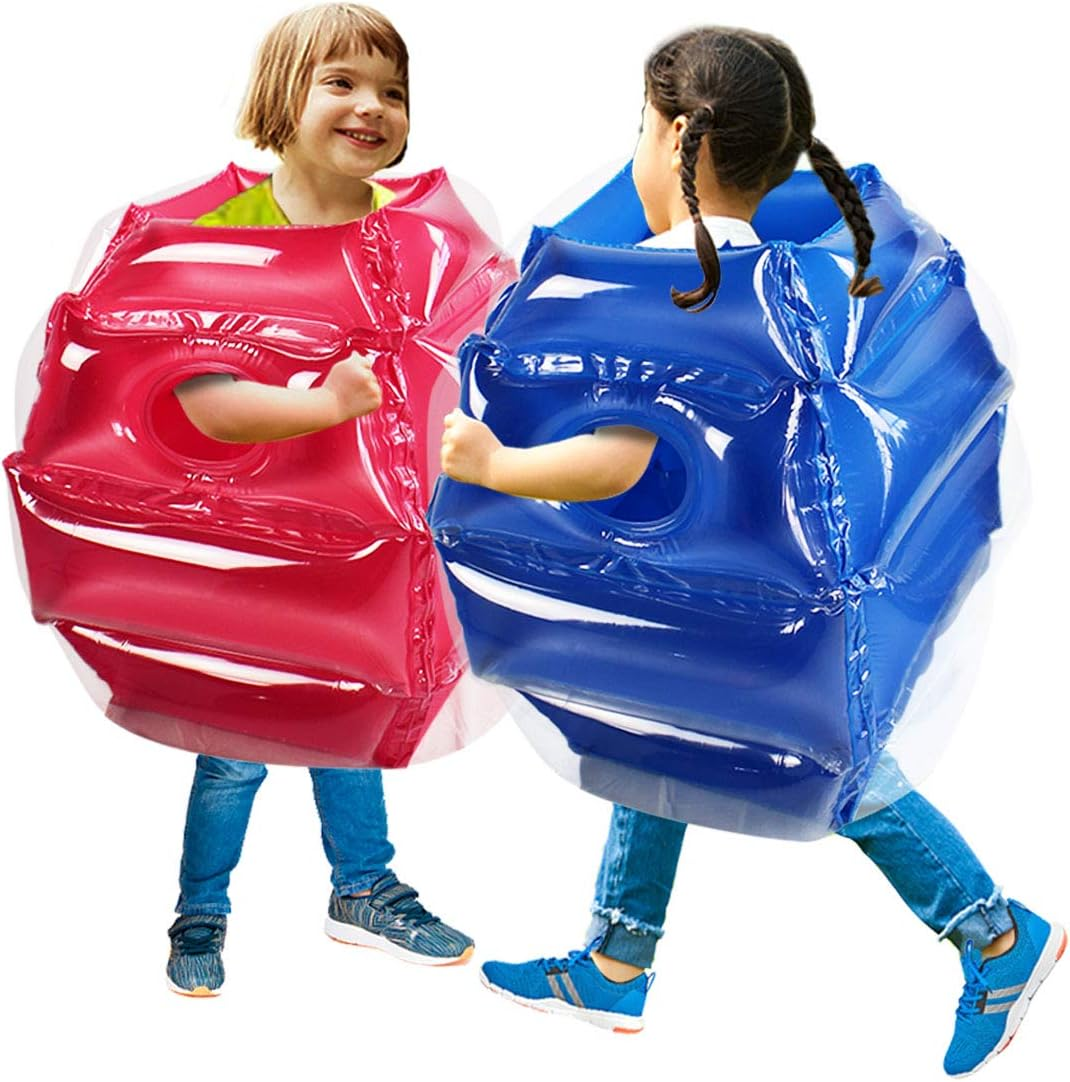 2 St&uuml;ck Lawn Bumper Balls, Kinder Hinterhof Spiele Erwachsene Patio B&auml;lle, Spielplatz B&auml;lle Rasen Ballons, Gro&szlig;e Aufblasbare Sommer Outdoor-Spielzeug image number 2