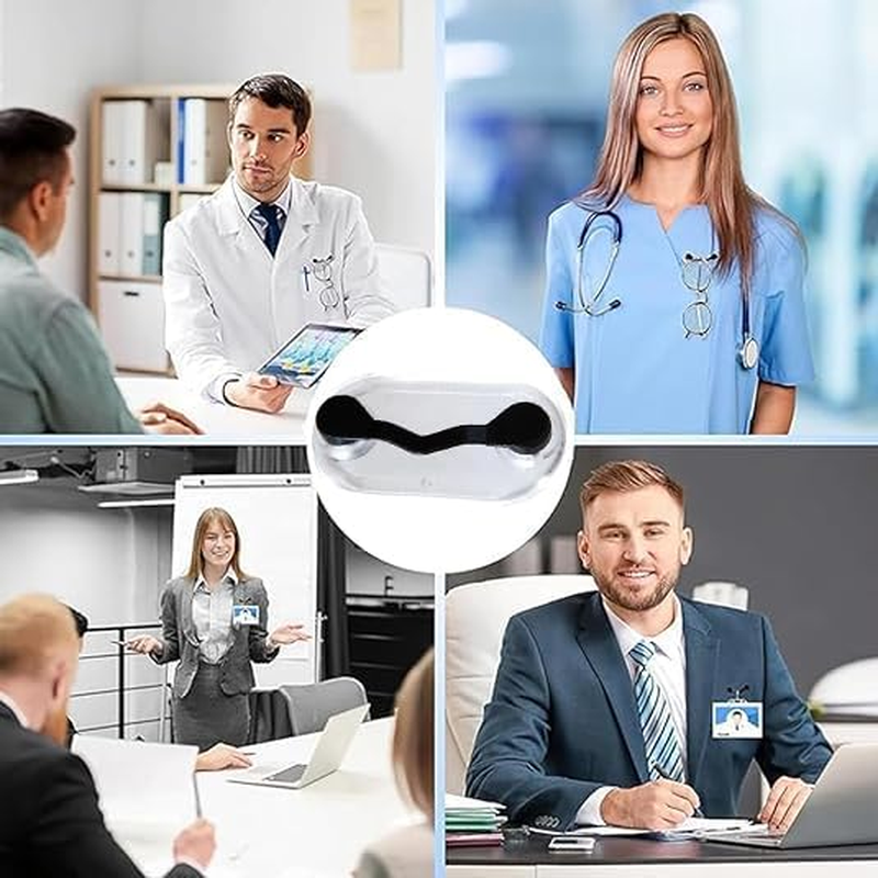 Magnetic Eyeglass Holder, 1Pack Magnet Pin, Pins for Clothes Shirt,Magnet Badge Holder image number 3