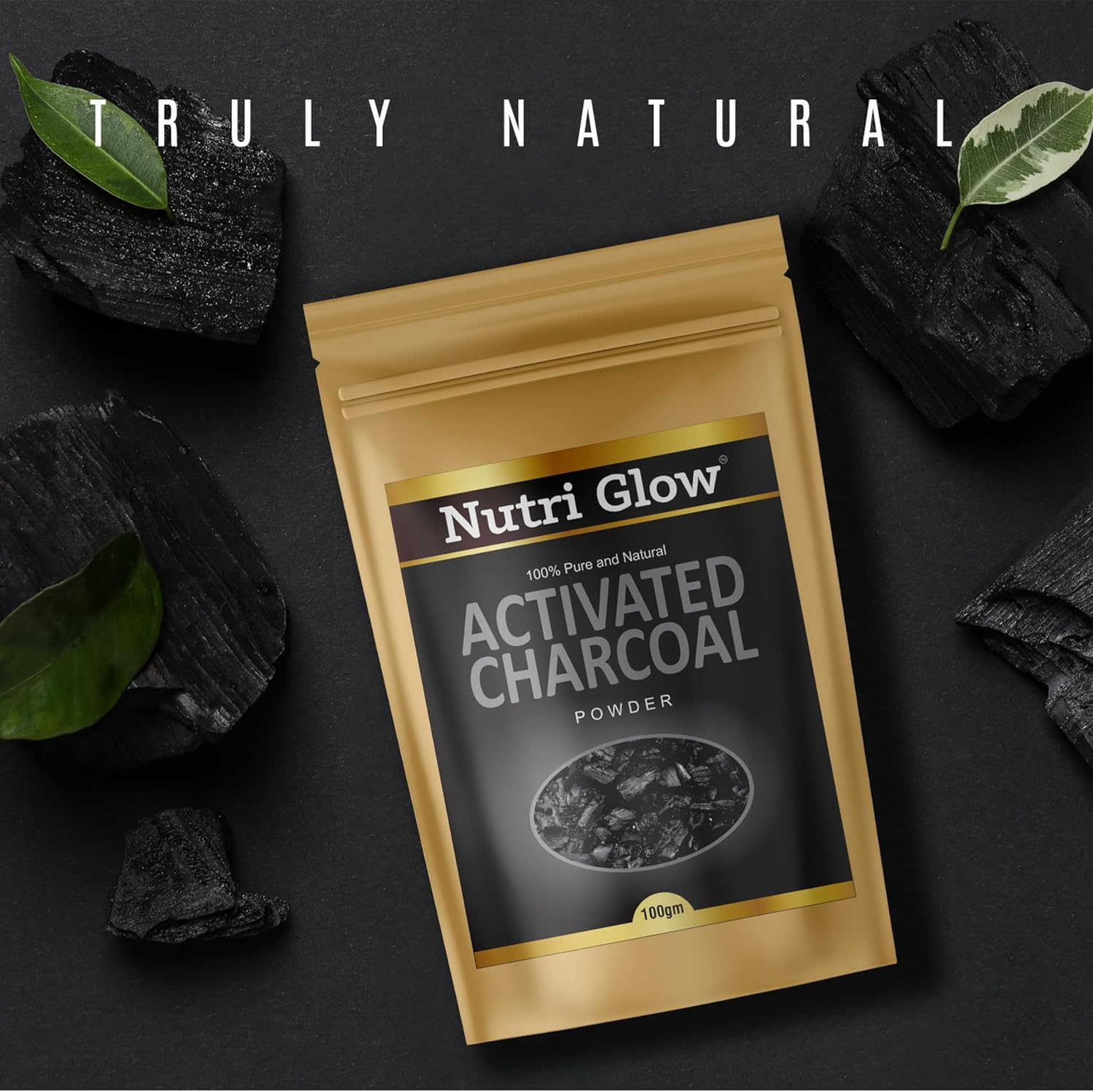 Nutri Glow'S Activated Charcoal Powder, French Pink Clay, Kaolin Clay | 100% Pure and Natural Powders | Pack of 3 Combo image number 2