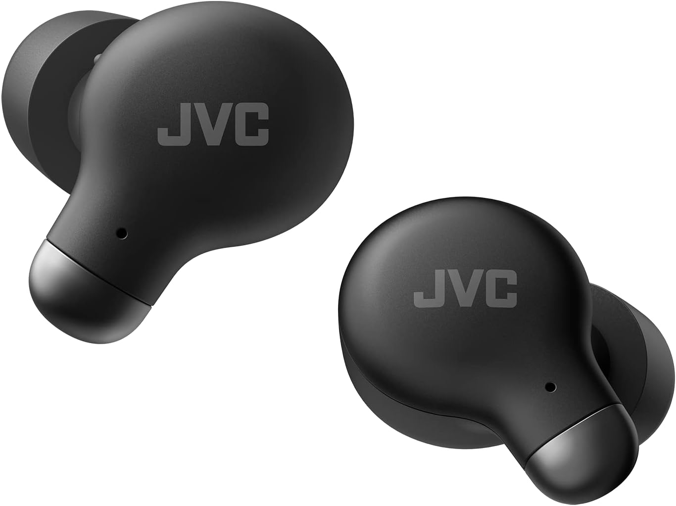 JVC HA-Z250T-G True Wireless Active Noise Cancelling Headphones, Soft & Comfortable Memory Foam Earplugs, 3 Sound Modes, BT 5.3, 28 Hours Battery Life, Green