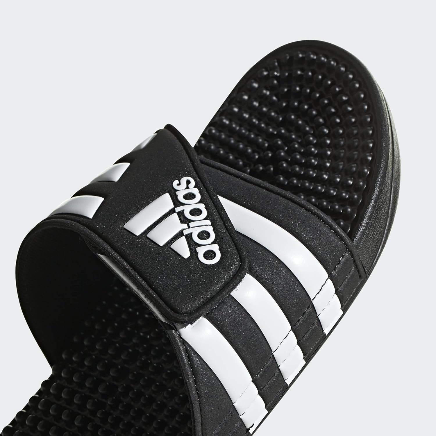 Adidas Sportswear Adissage Slides, Core Black/Ftwr White/Core Black, 9 US image number 6