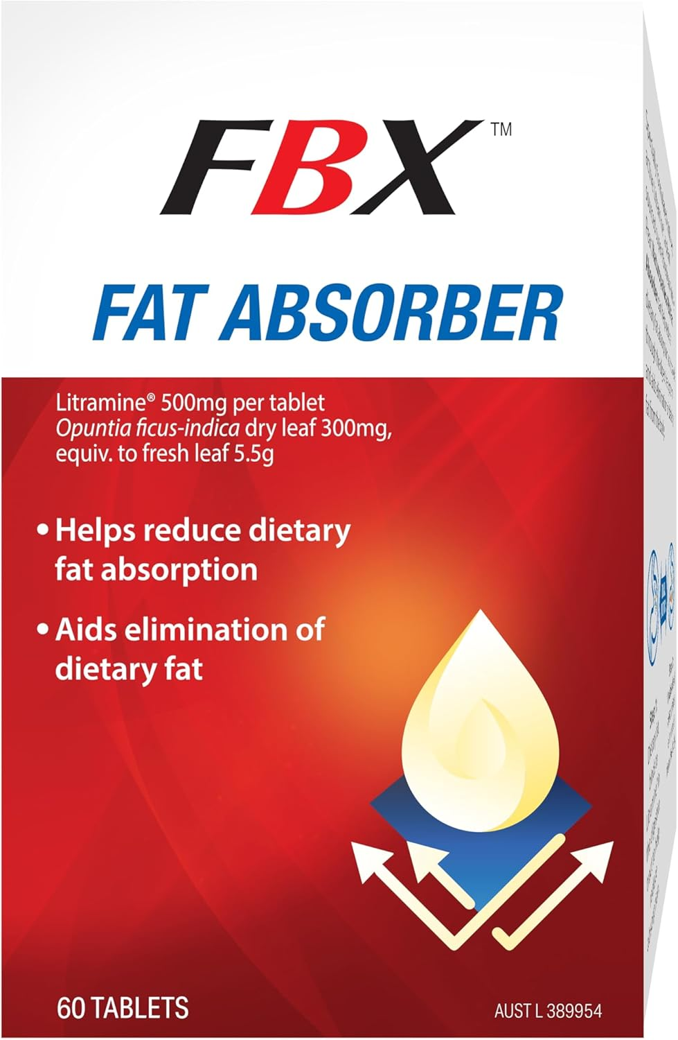 Naturopathica FBX Fatabsorber Supplement 60 Tablets